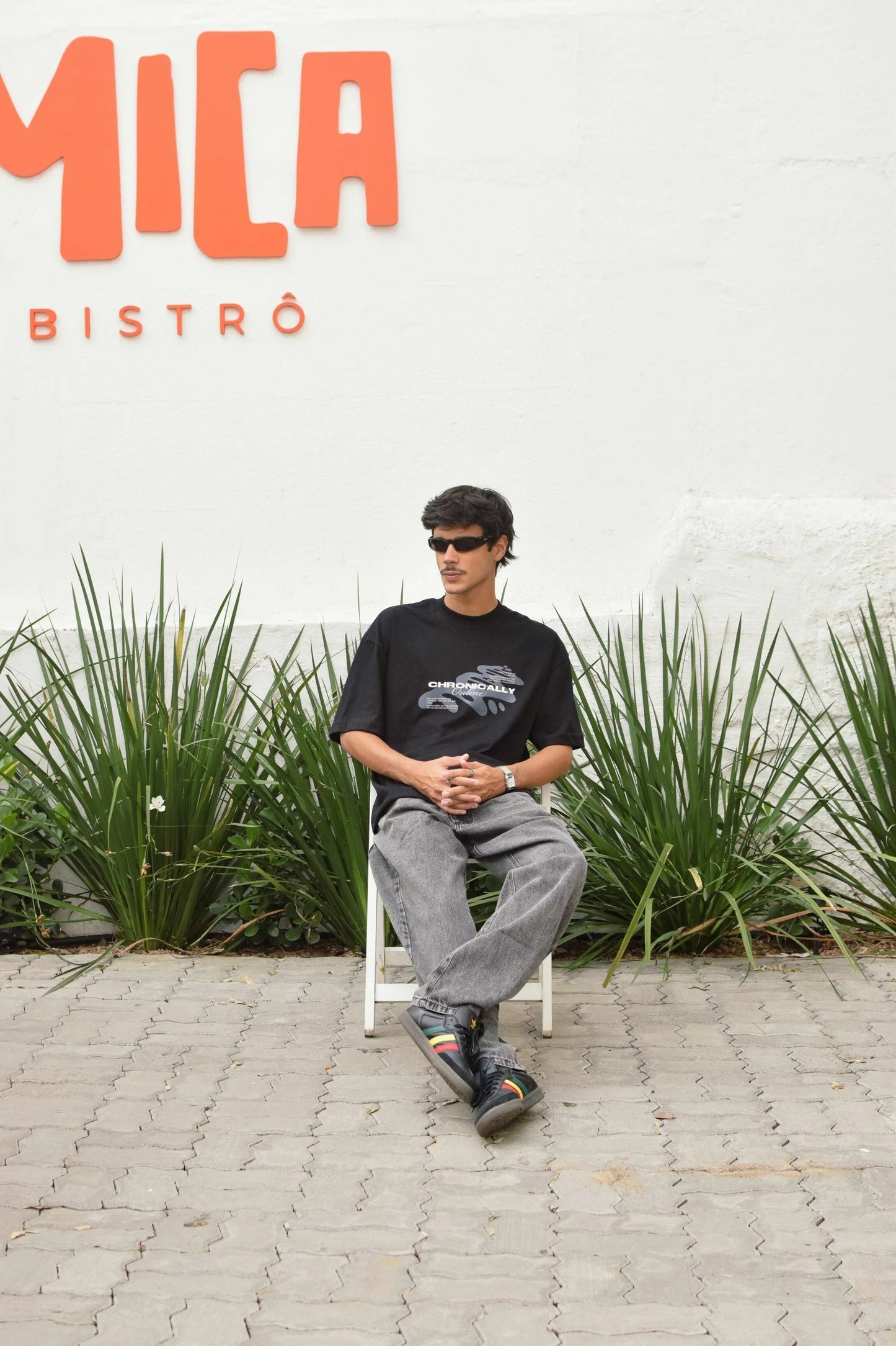 Camiseta Boxy Chronically Online