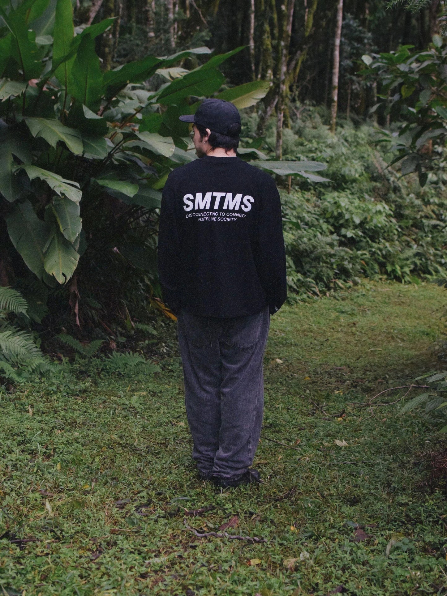 CAMISETA LONG SLEEVE SMTMS BLACK