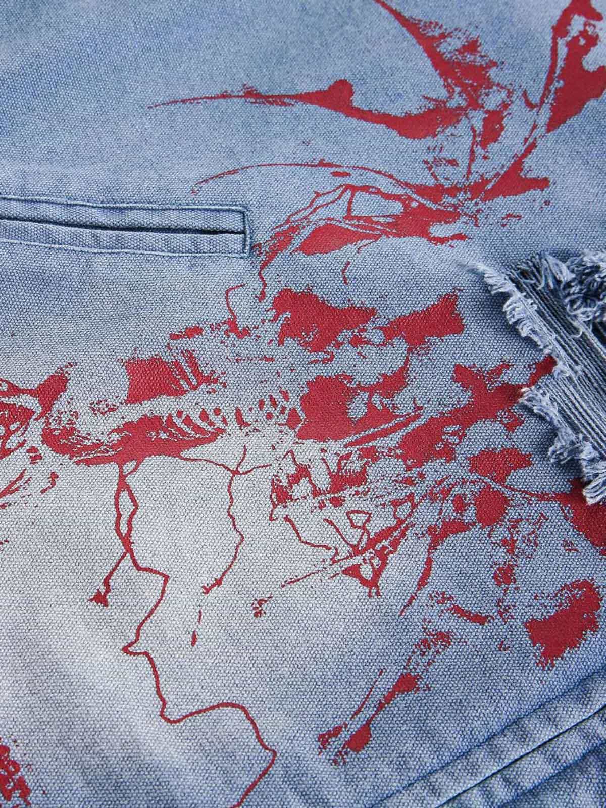 JAQUETA GRAFFITI RIPPED