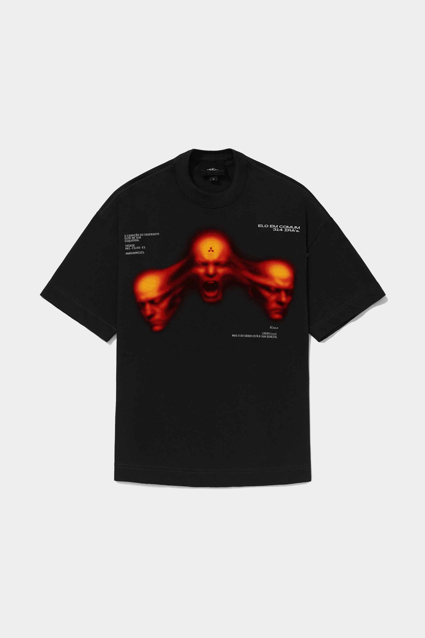 Camiseta Elo Em Comum Regular Rage (Black)