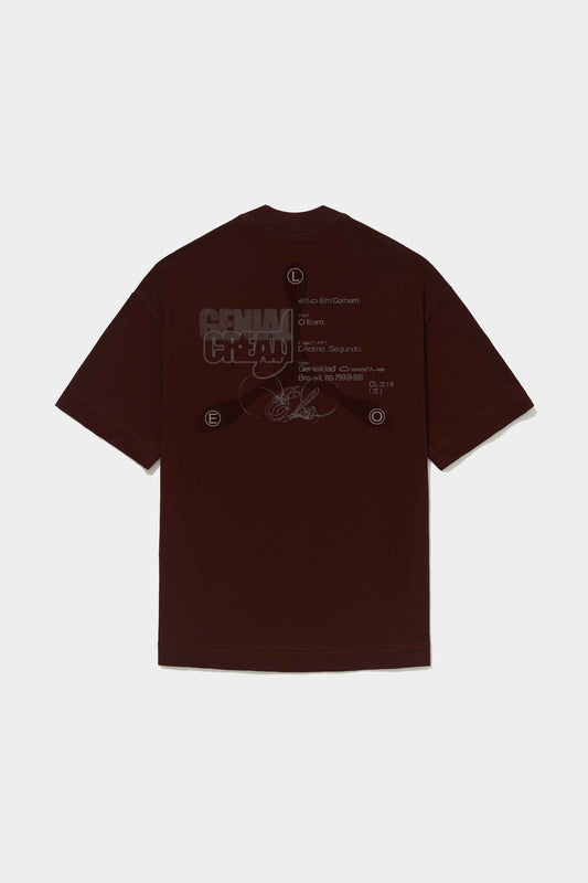 Camiseta Elo Em Comum Oversized Gore (Brown)