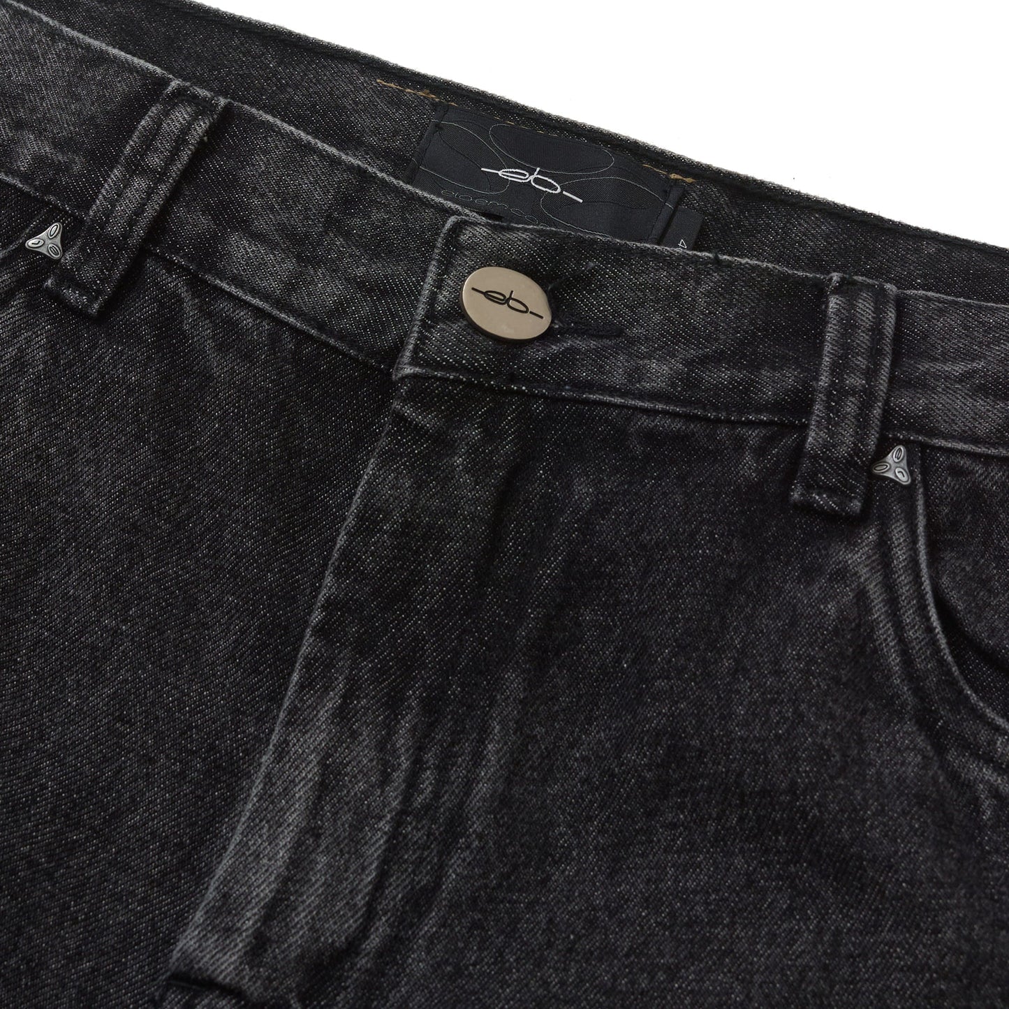 Calça Elo Em Comum Baggy Jeans Limbo (Stoned Black)