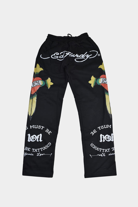 Calça Exclusivist (1OF1) X Ed Hardy Love Is A Gamble Sweatpants