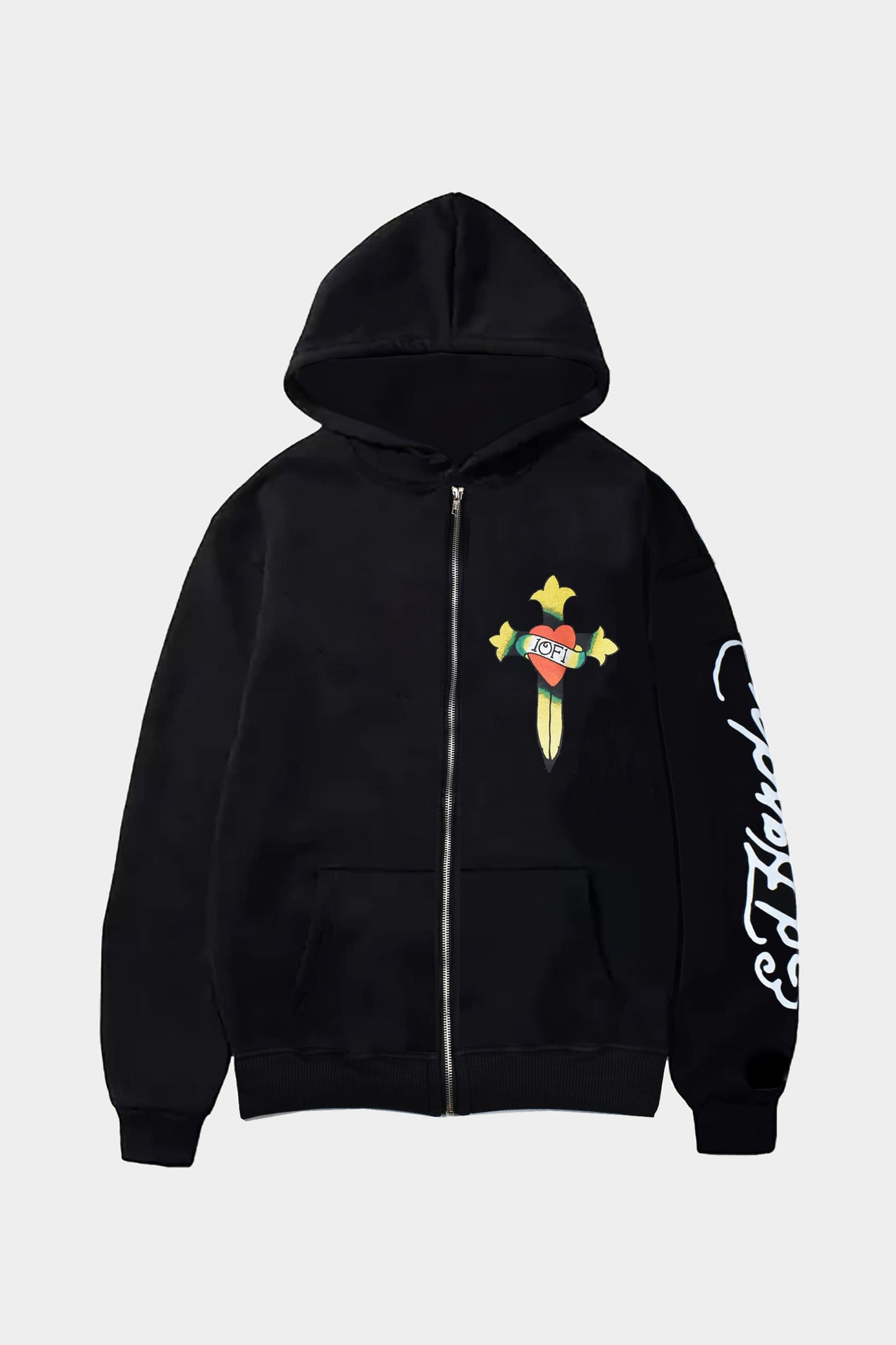 Moletom Exclusivist (1OF1) X Ed Hardy Love Is A Gamble (Black)