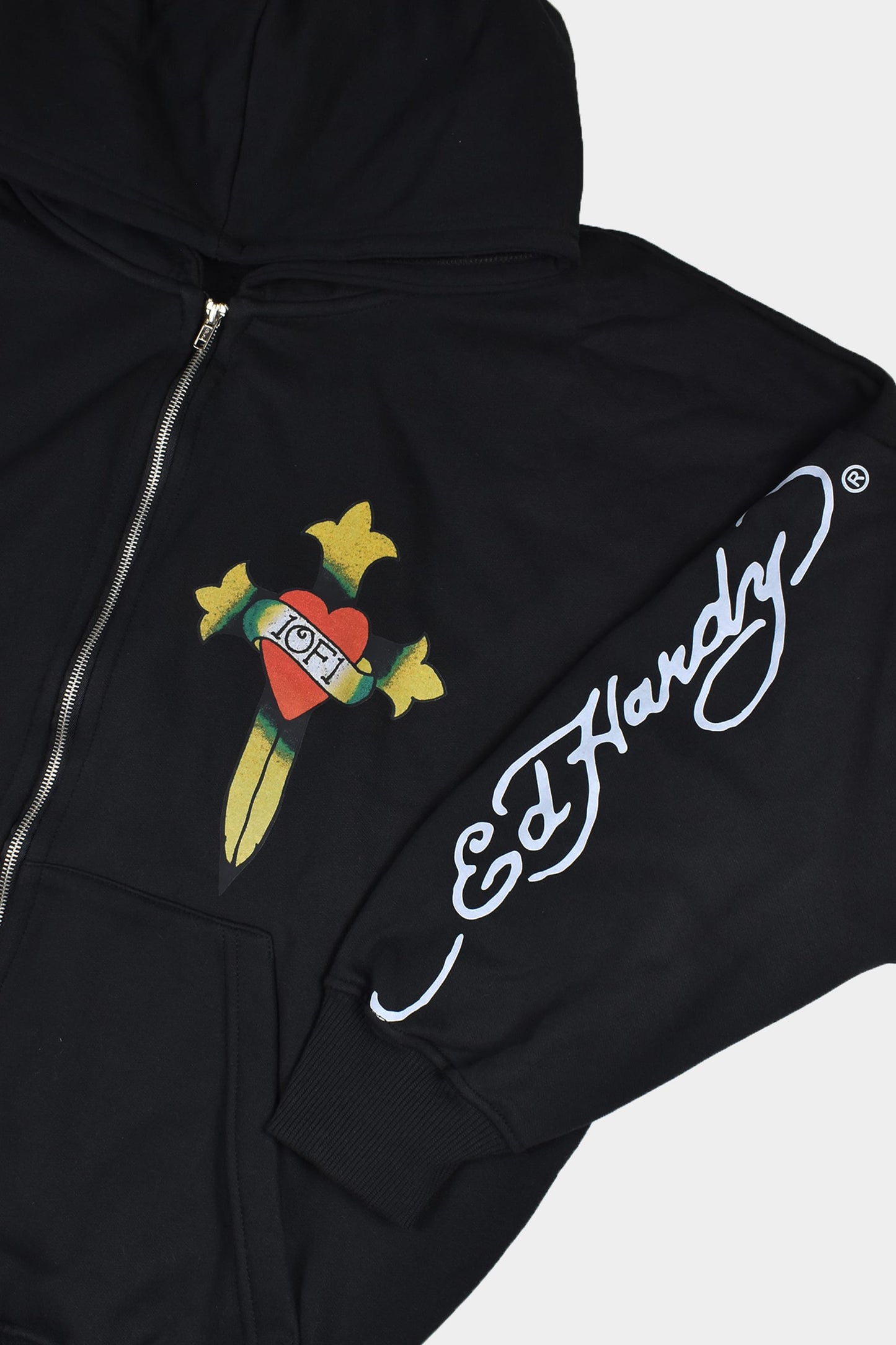 Moletom Exclusivist (1OF1) X Ed Hardy Love Is A Gamble (Black)