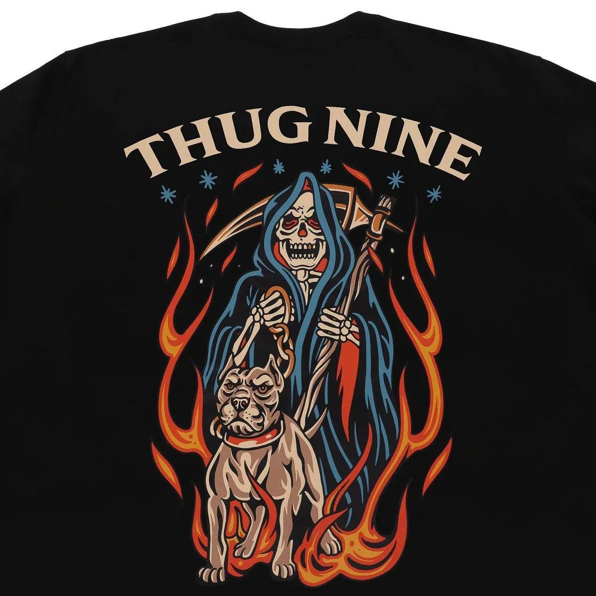 T-SHIRT REAPER FLAME