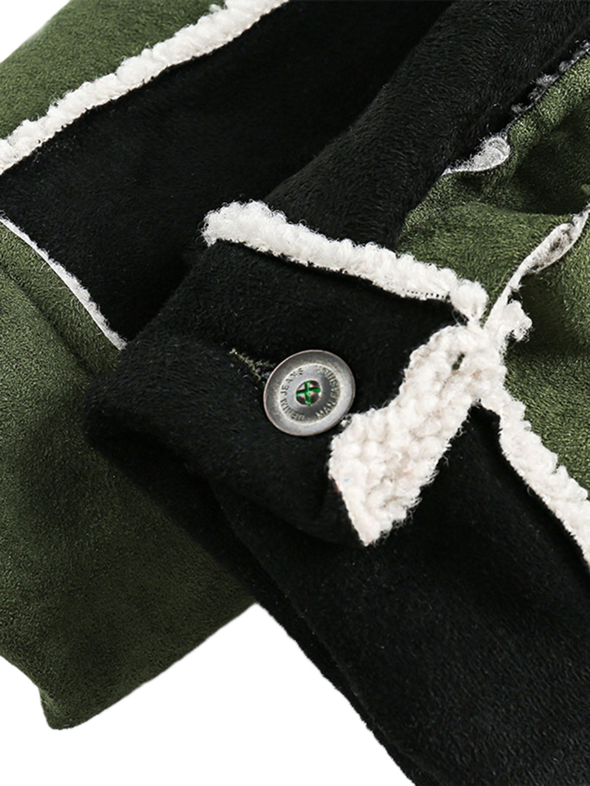 Jaqueta Floral Suede Fleece