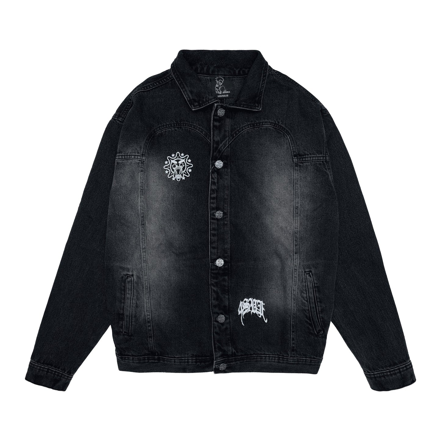 JACKET SUGLO DENIM BROWN