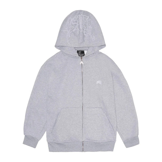 HOODIE ZÍPER DARK GRAY 4SUF