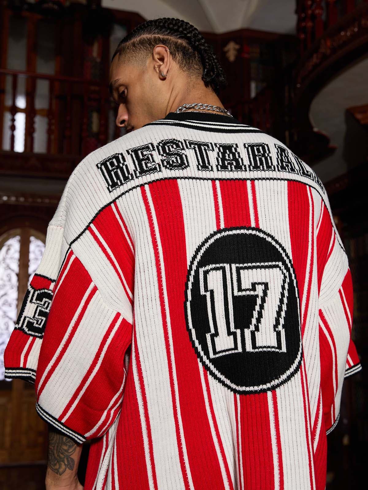 SUÉTER STRIPE BASEBALL KNIT