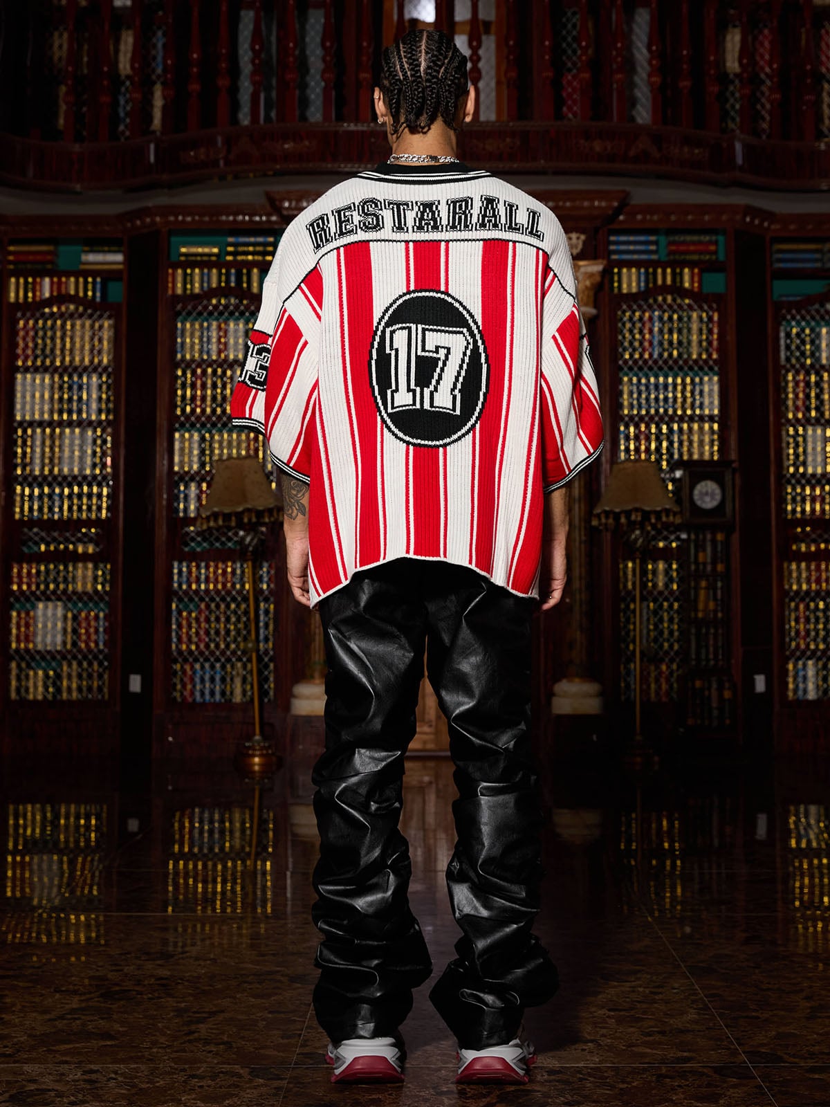 SUÉTER STRIPE BASEBALL KNIT