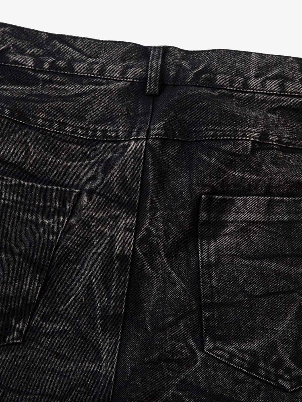 Calça High Street Hip-hop Distressed