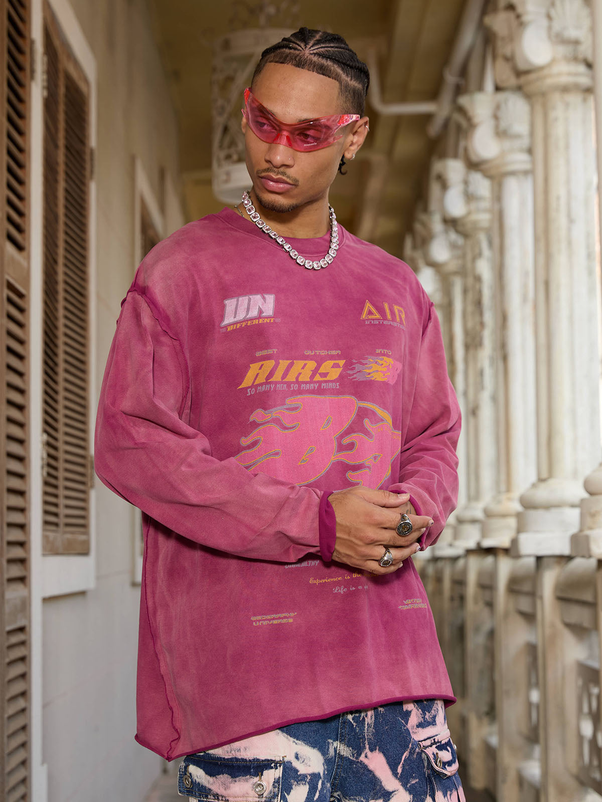 Camiseta Washed RIRS Long