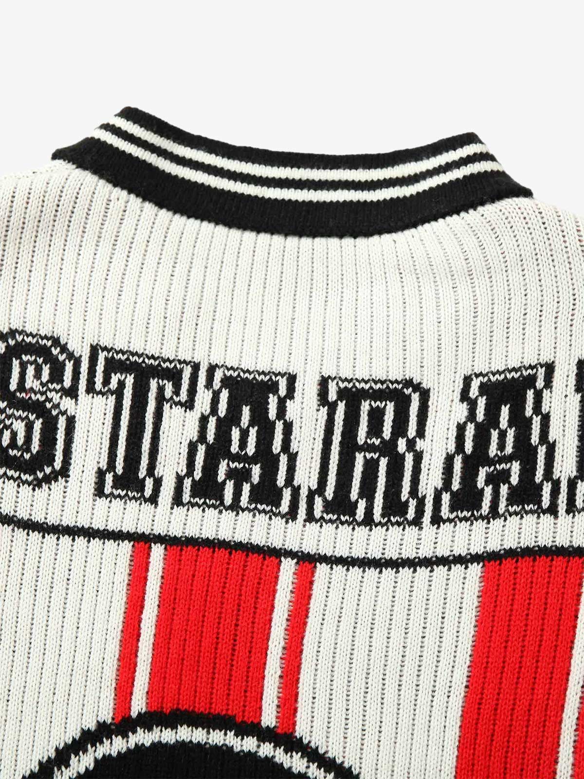 SUÉTER STRIPE BASEBALL KNIT