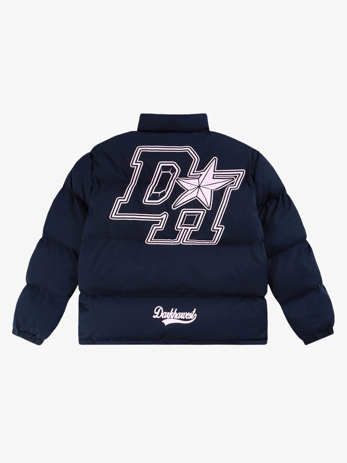 Jaqueta Puffer Retro Letter Down 1993
