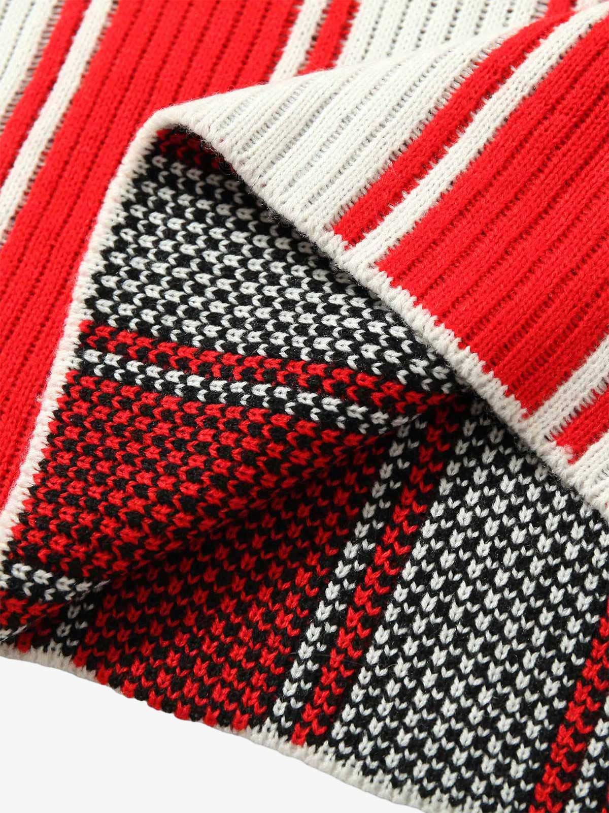 SUÉTER STRIPE BASEBALL KNIT