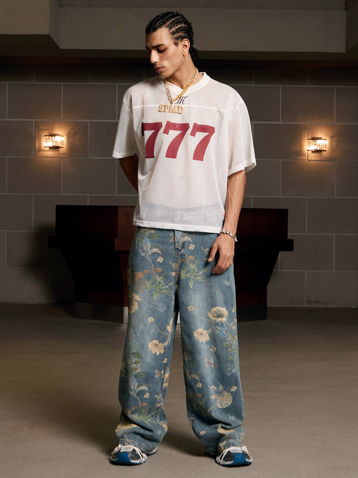 Calça Florals Carpenter Pant