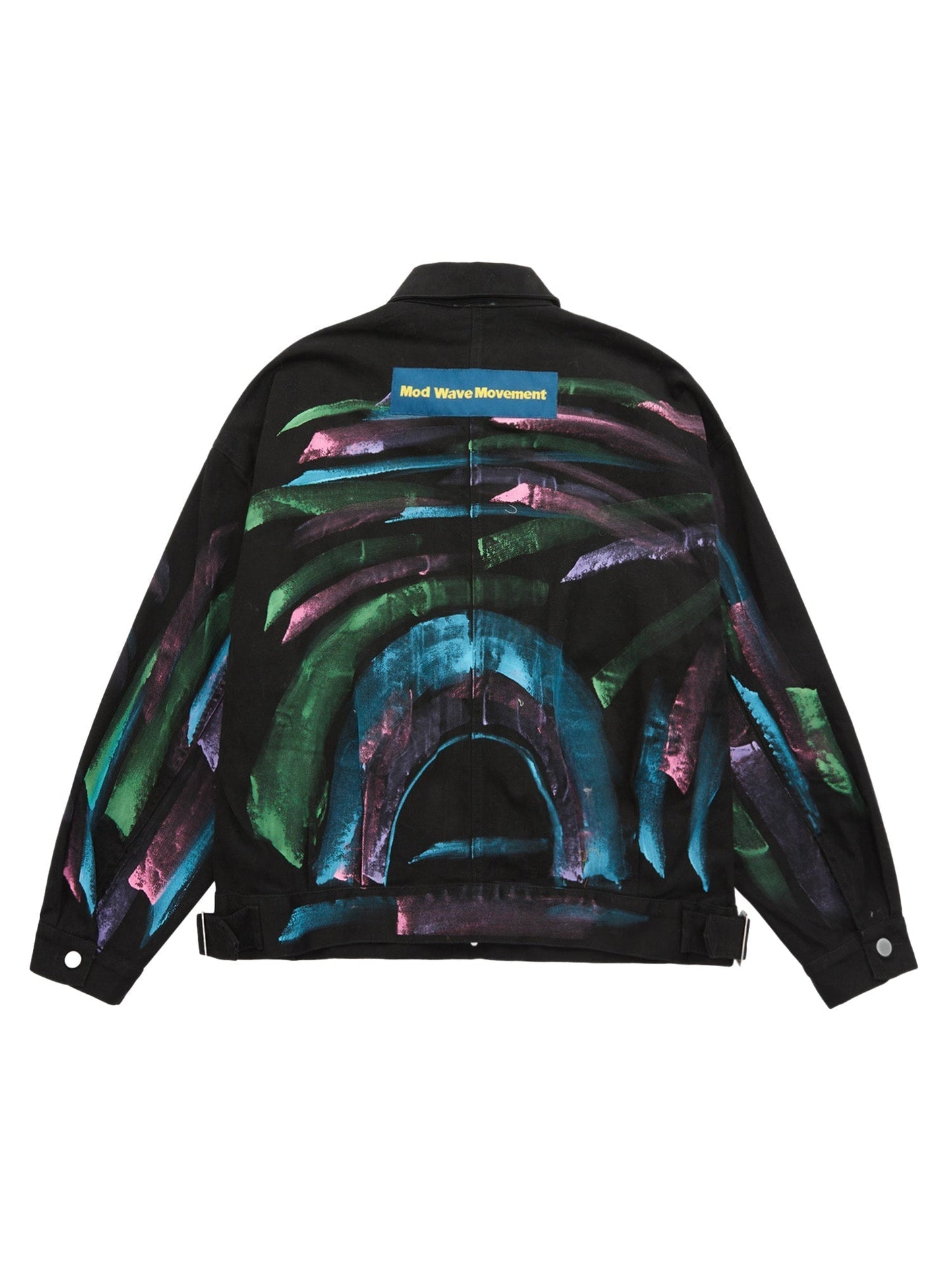 JAQUETA DENIM GRAFFITI HAND-PAINTED