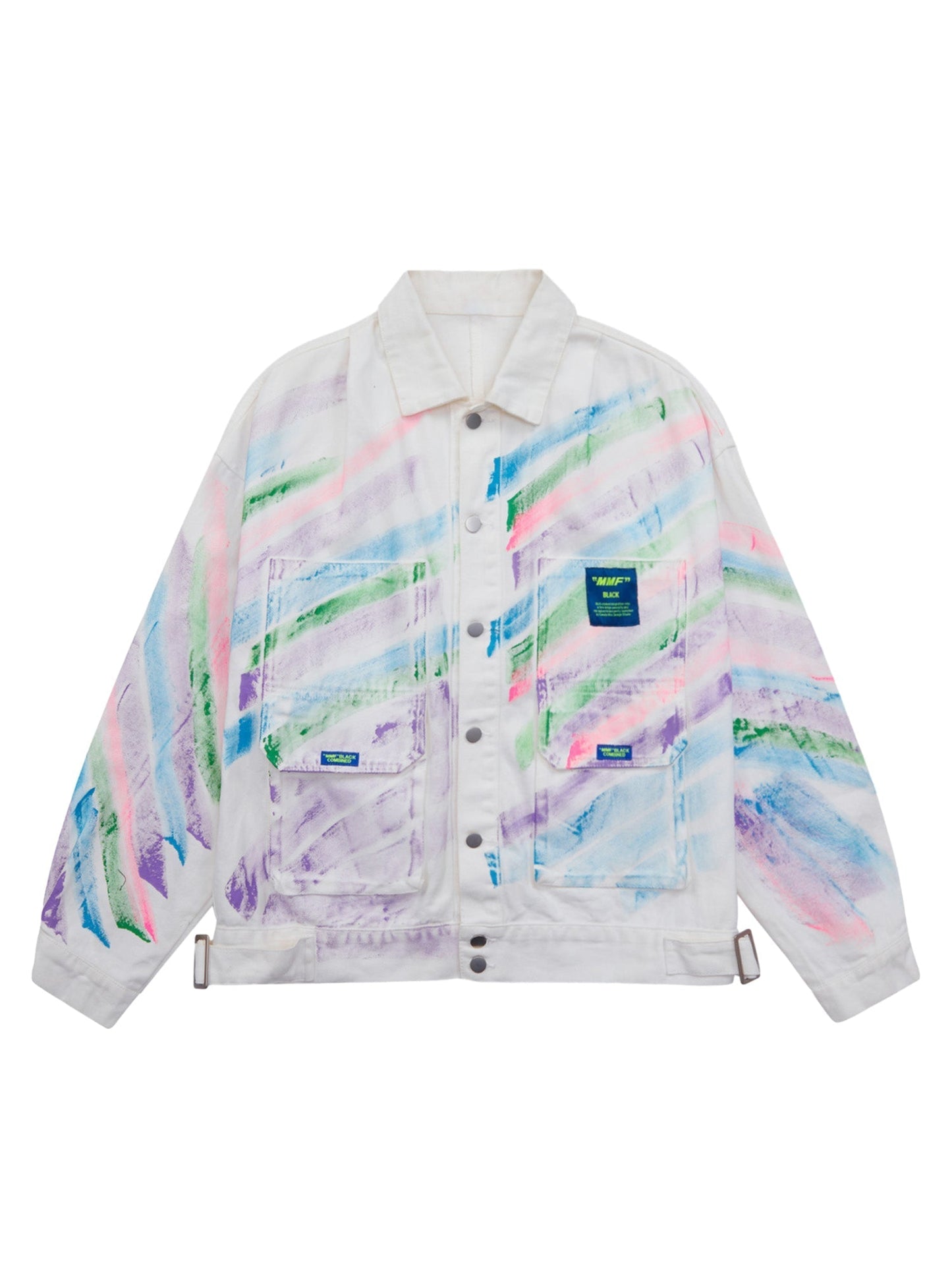 JAQUETA DENIM GRAFFITI HAND-PAINTED