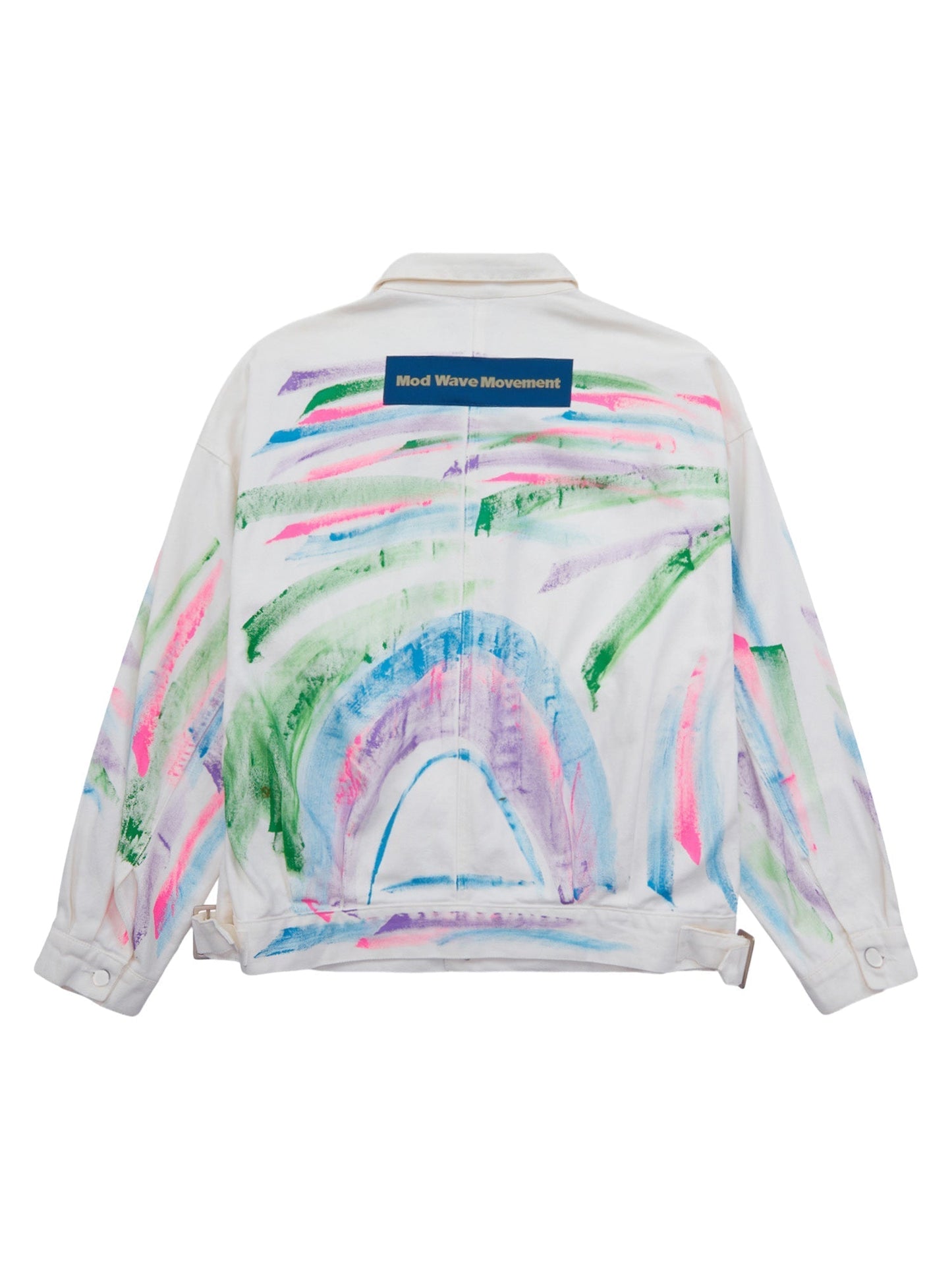 JAQUETA DENIM GRAFFITI HAND-PAINTED