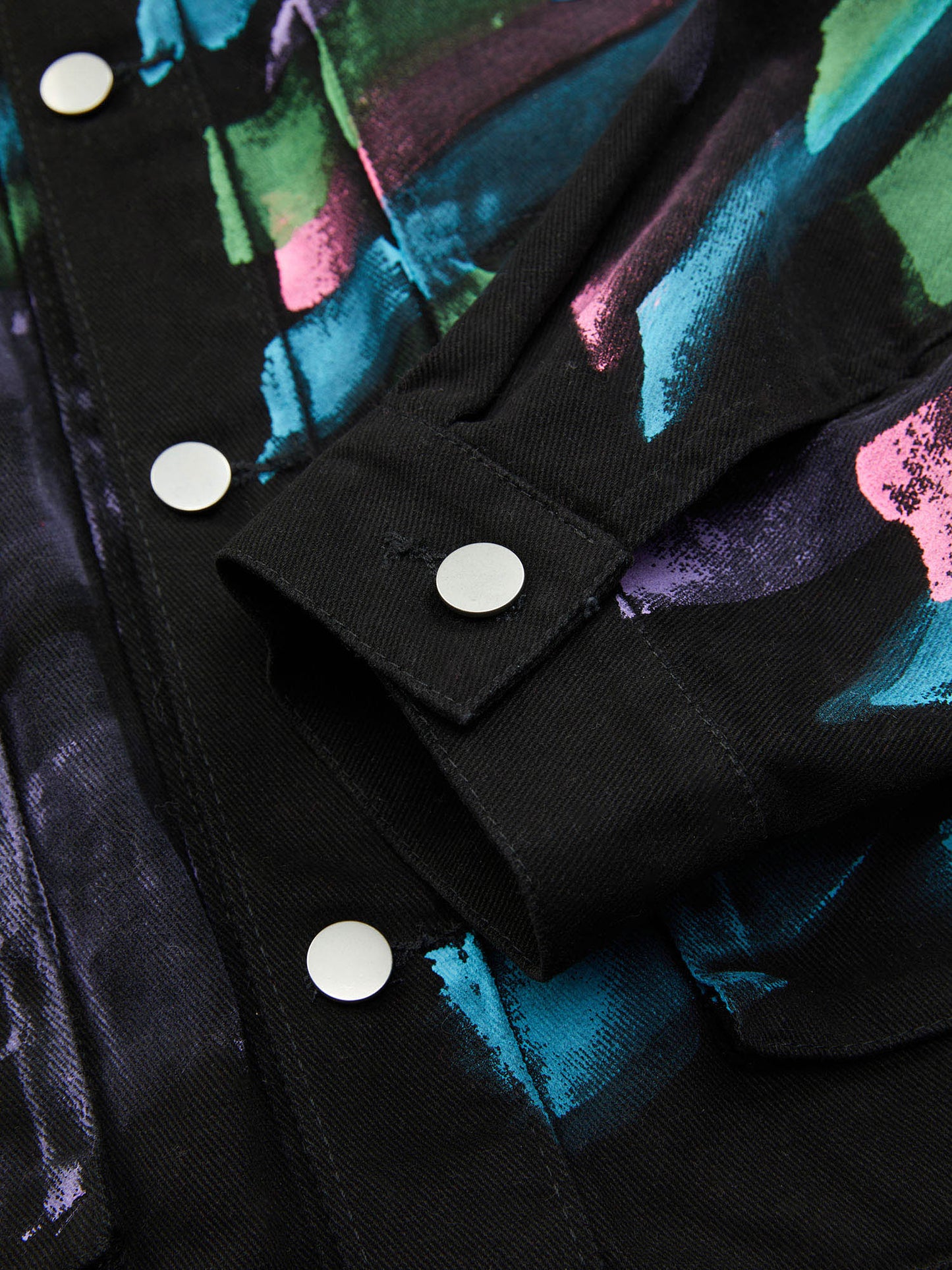 JAQUETA DENIM GRAFFITI HAND-PAINTED
