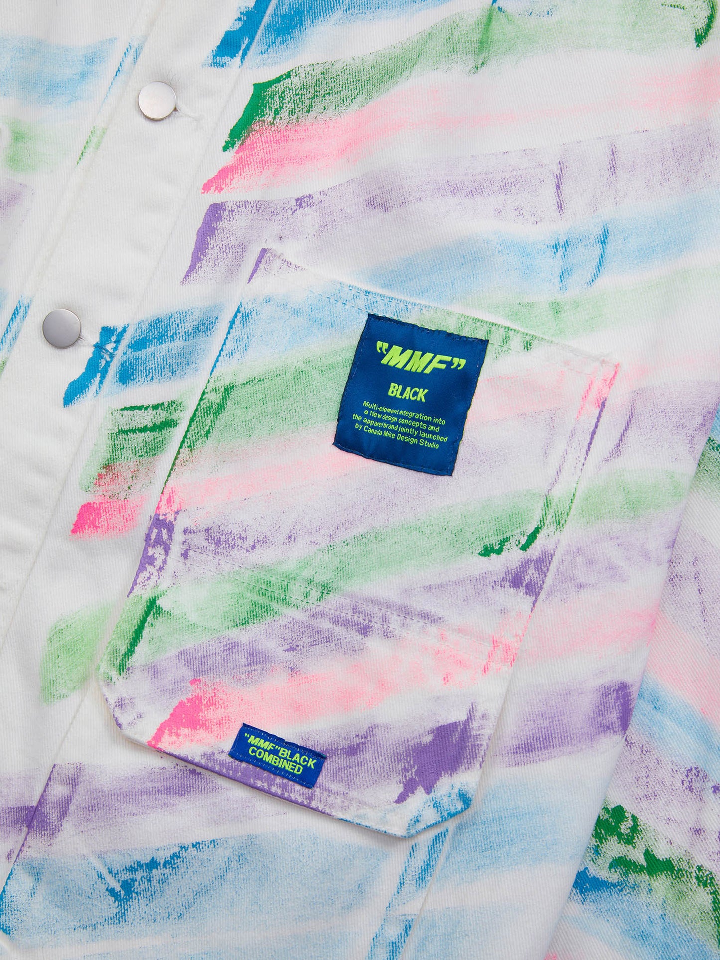 JAQUETA DENIM GRAFFITI HAND-PAINTED