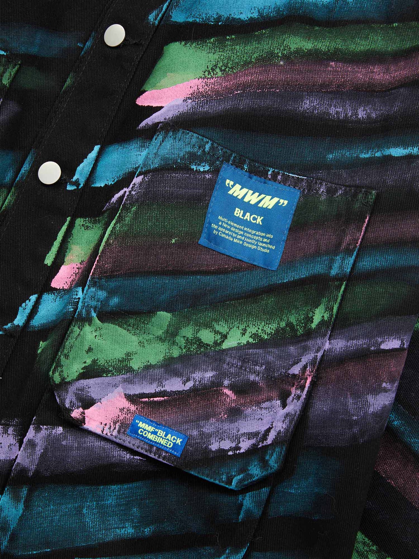 JAQUETA DENIM GRAFFITI HAND-PAINTED