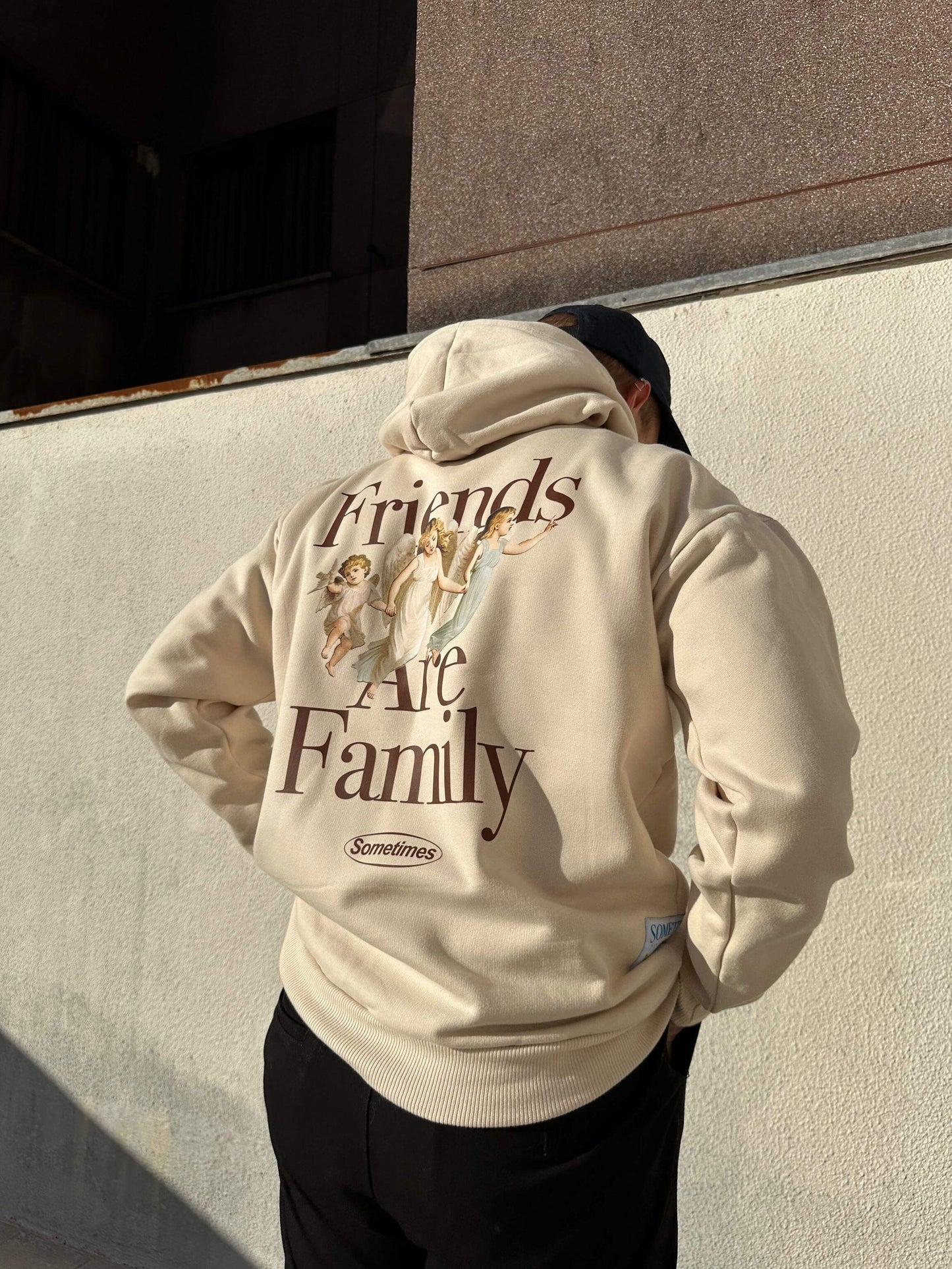 HOODIE FRIENDS ARE ANGELS