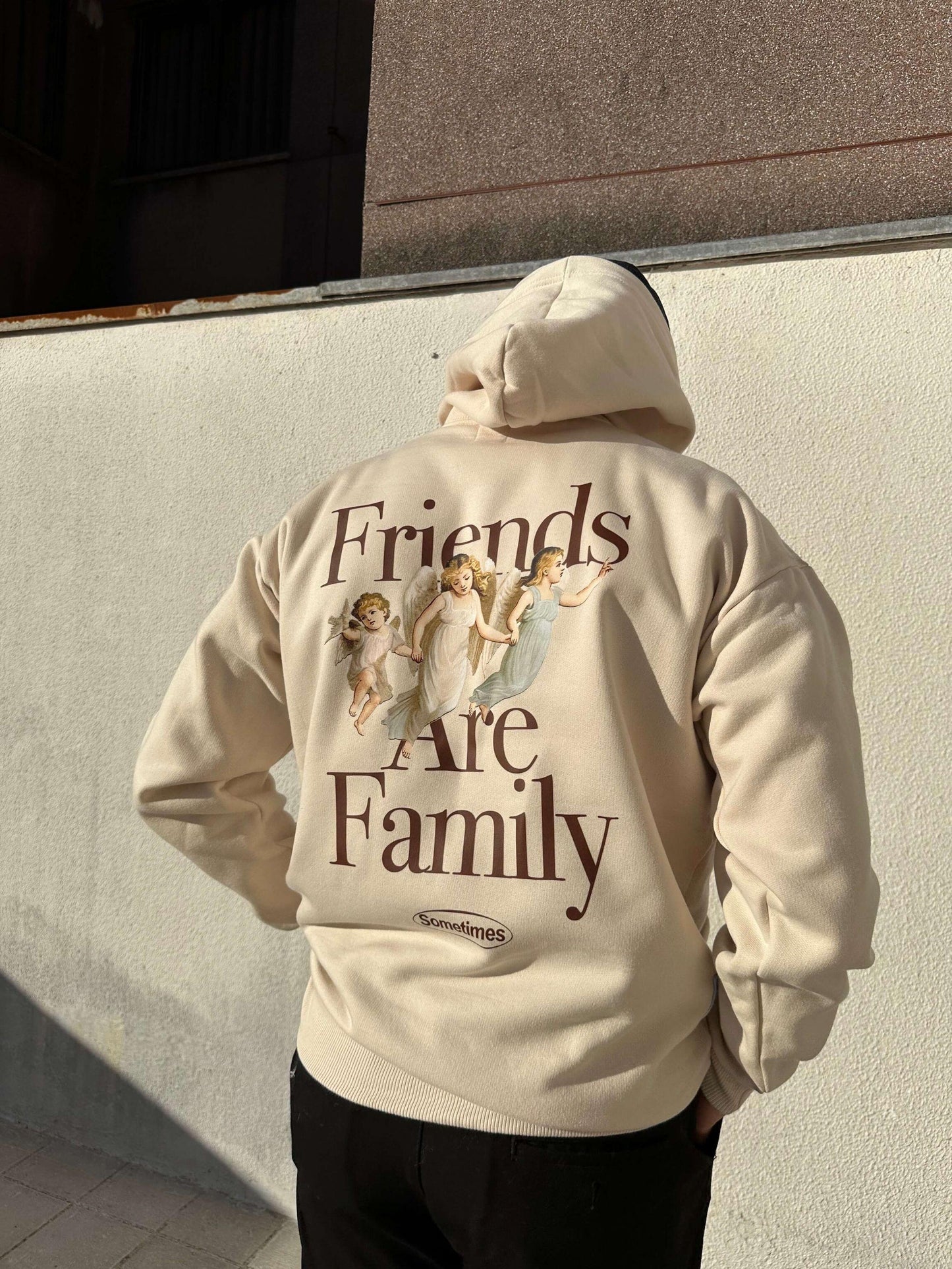 HOODIE FRIENDS ARE ANGELS