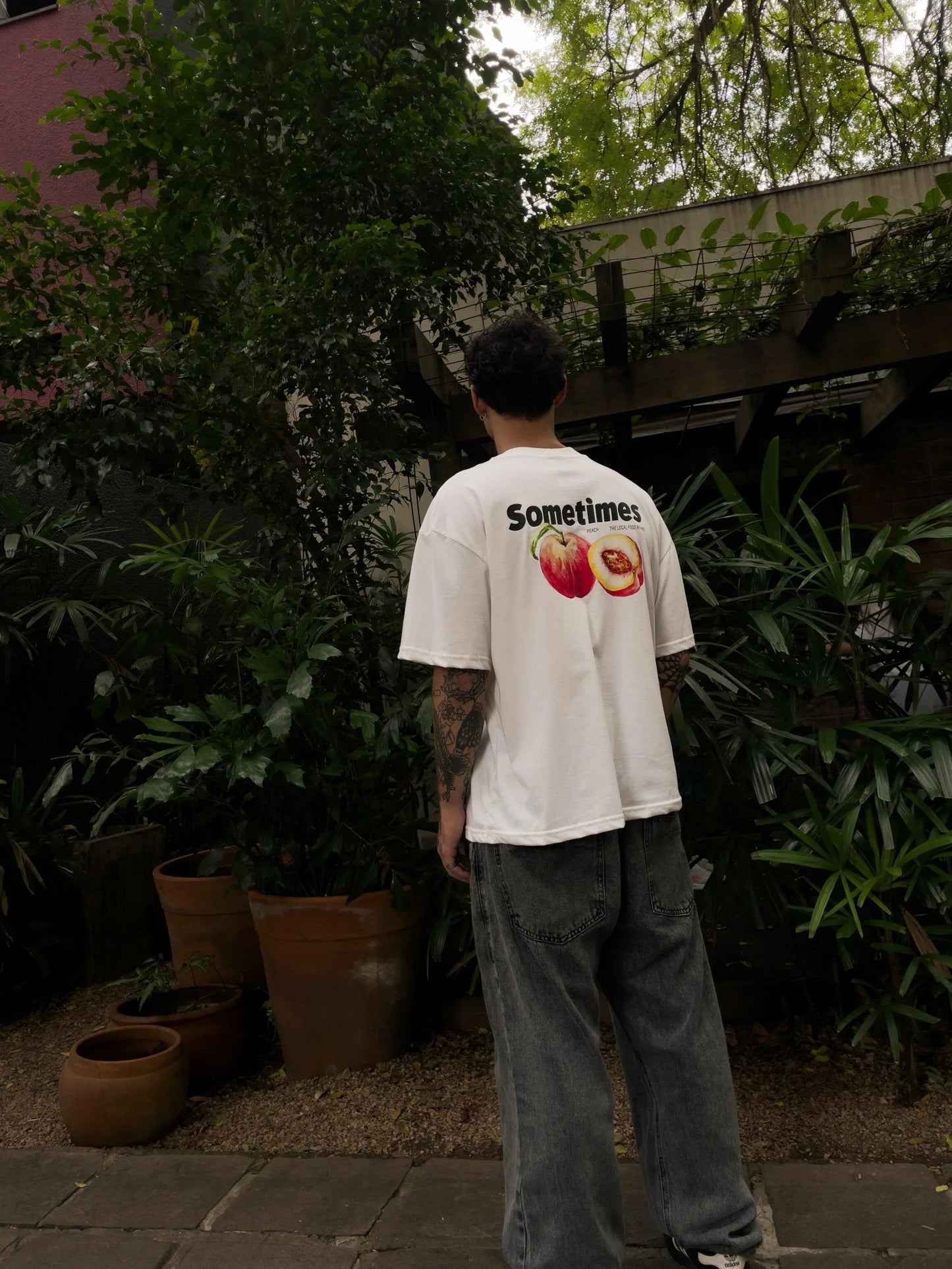 T-SHIRT BOXY GRAIN