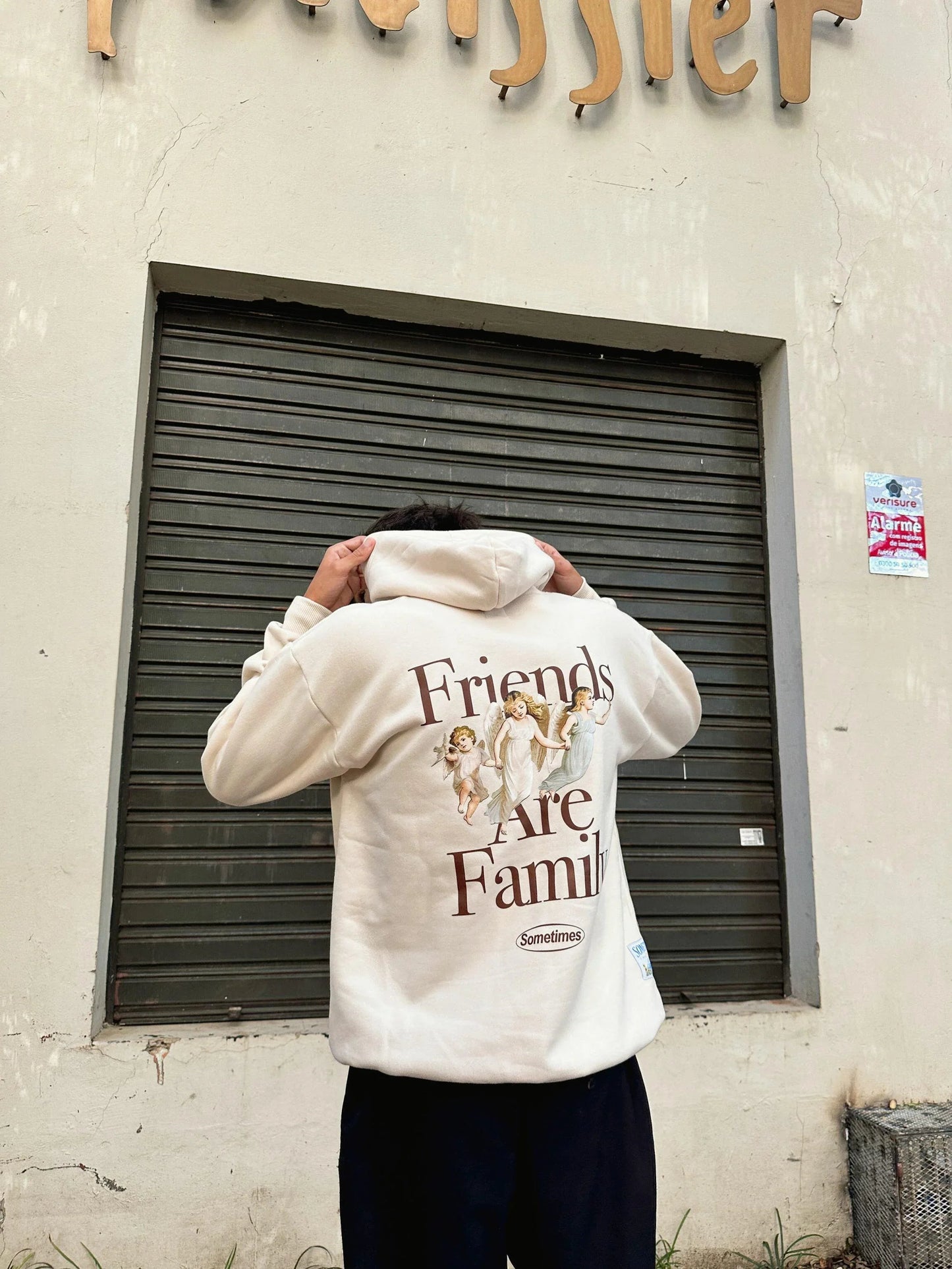 HOODIE FRIENDS ARE ANGELS