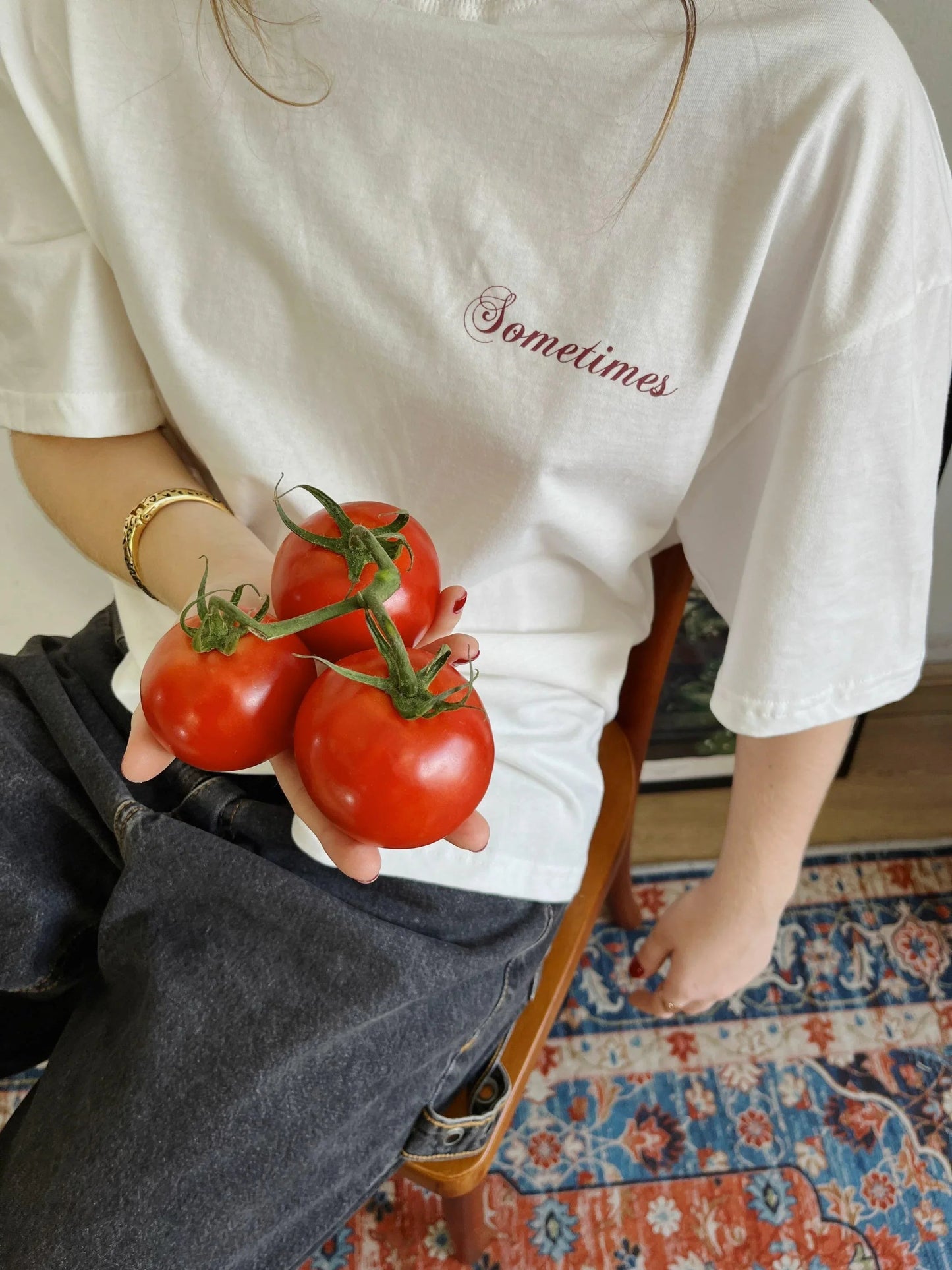 Camiseta BOXY DARK CHERRY