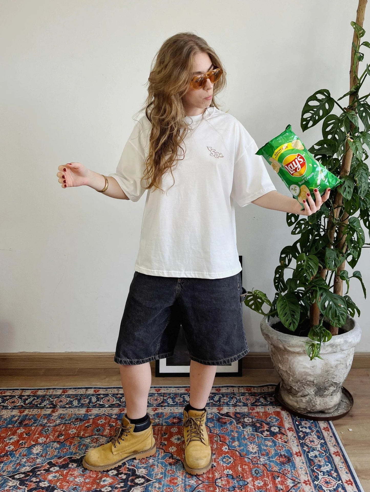 T-SHIRT BOXY STUPID LOVE