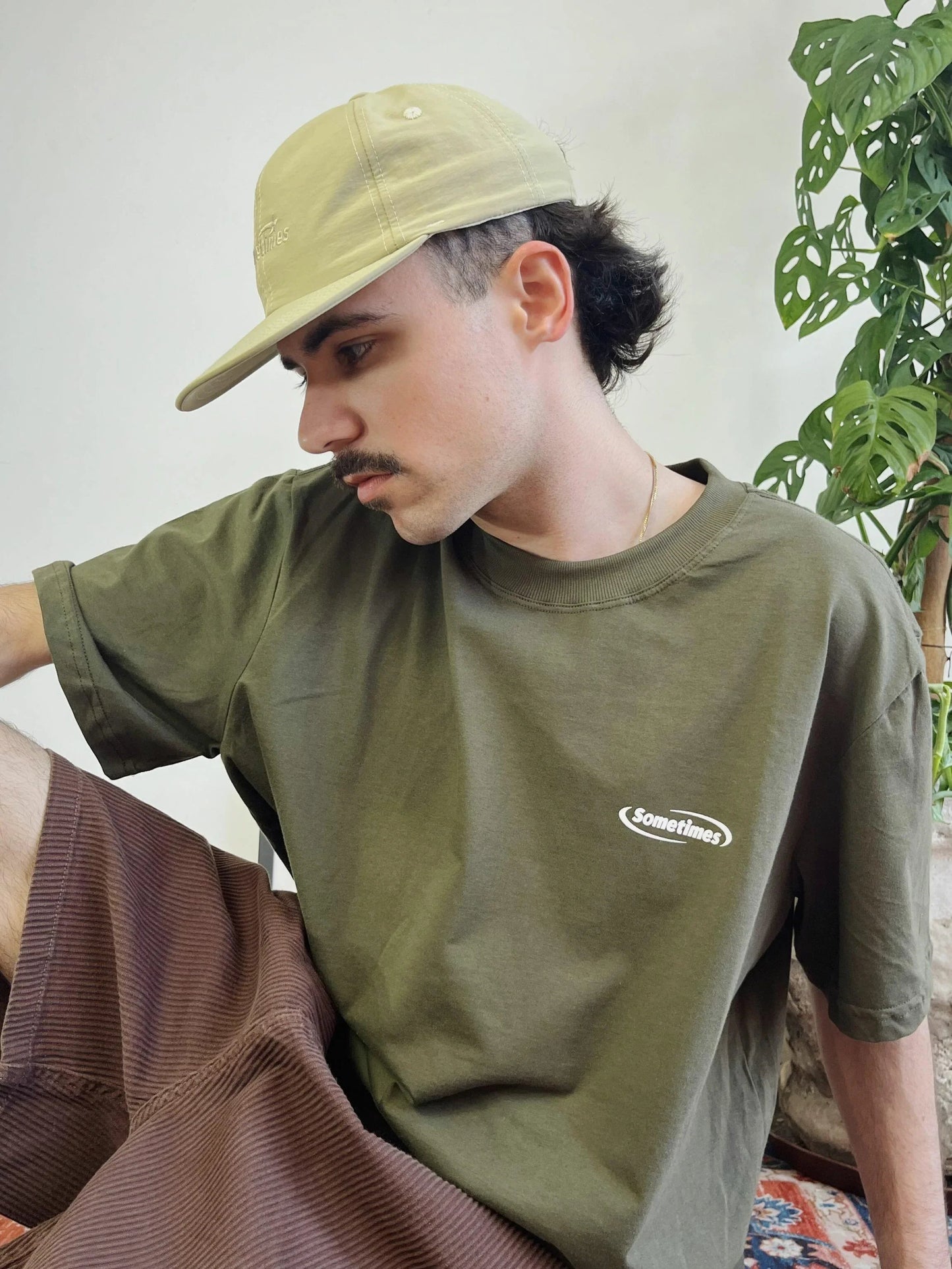 T-SHIRT BOXY GREEN GOOD AGAIN