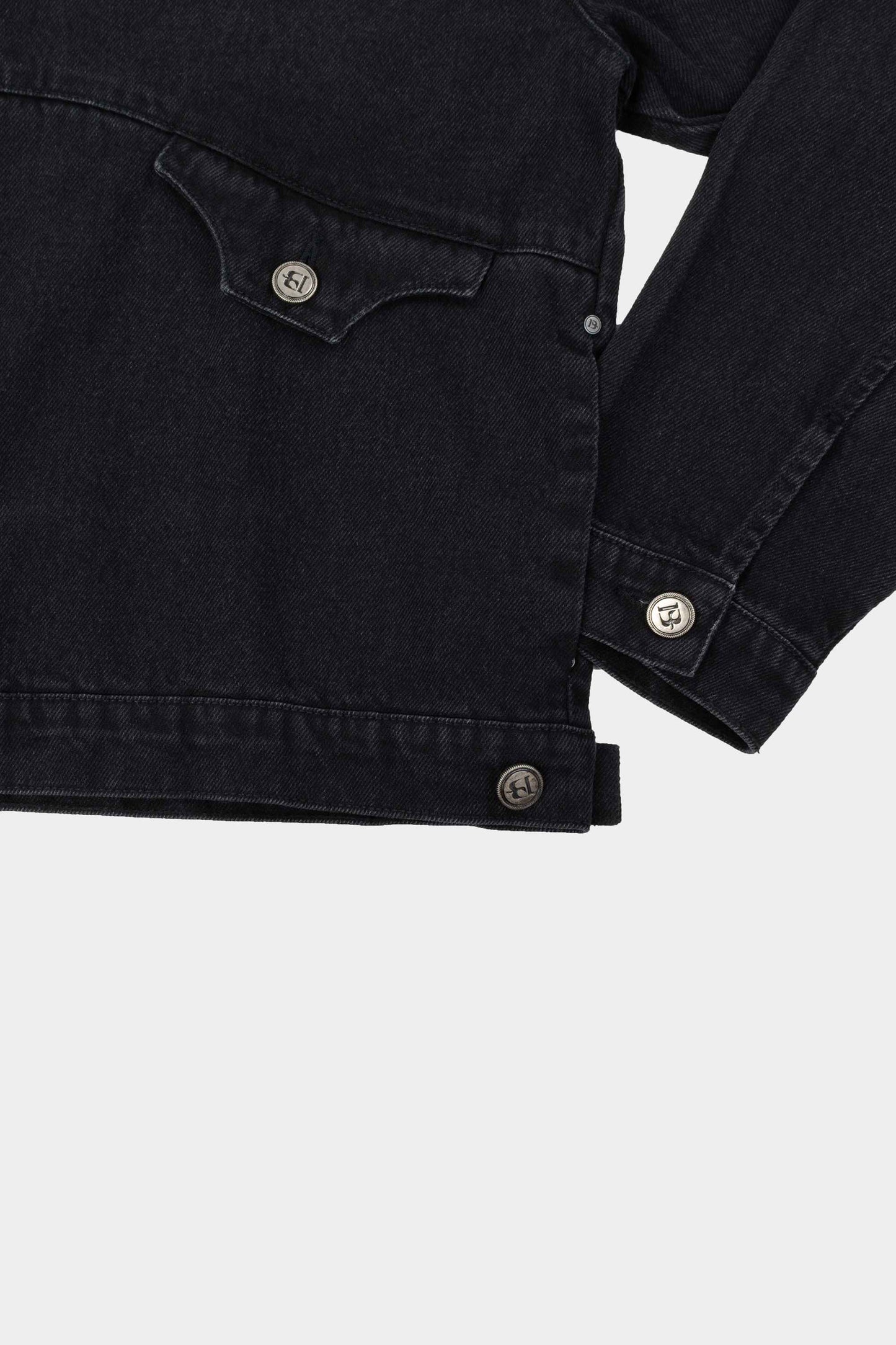 Jaqueta Barra Crew Jeans Mascarados (Stoned Black)