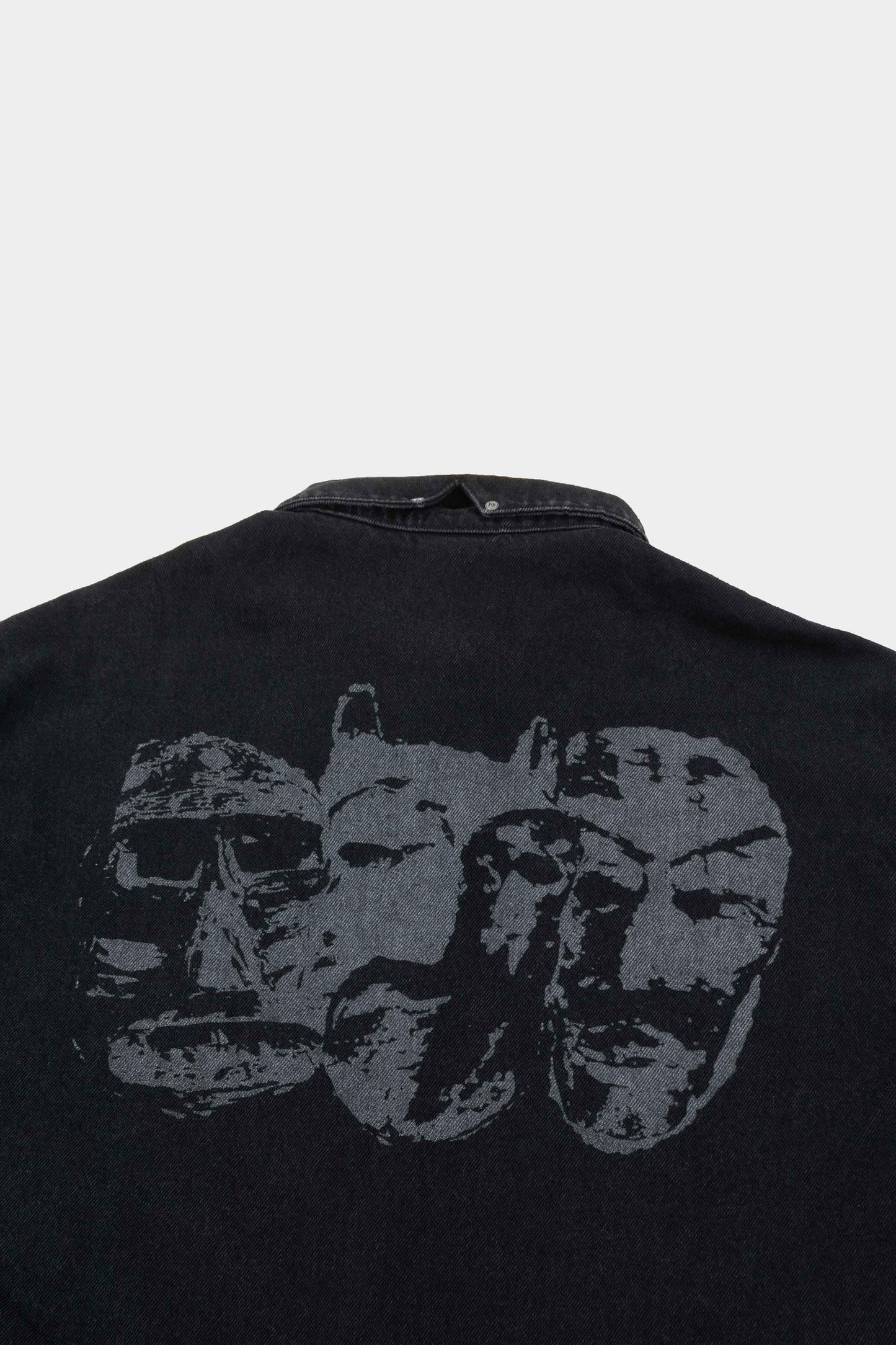 Jaqueta Barra Crew Jeans Mascarados (Stoned Black)