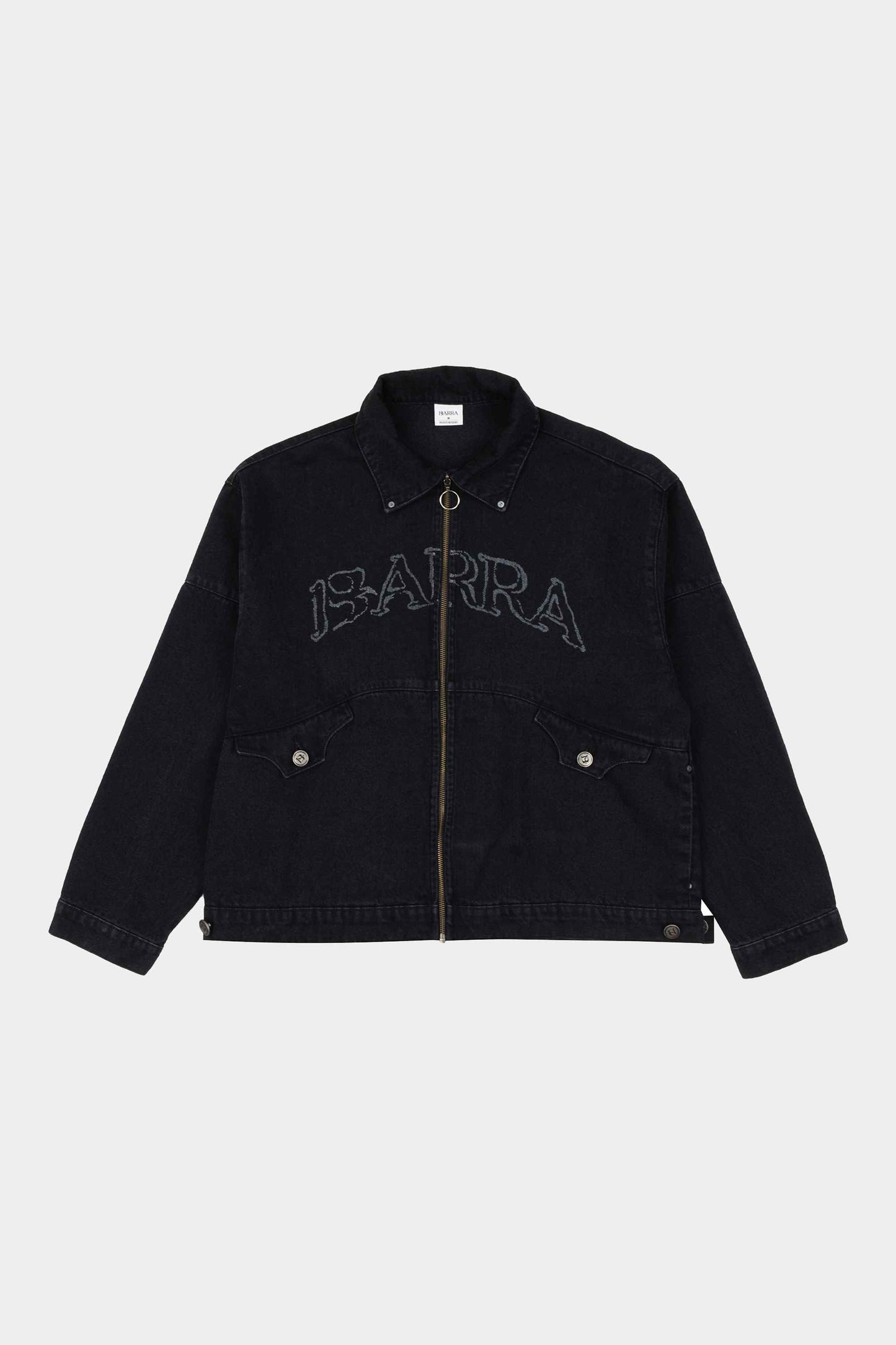 Jaqueta Barra Crew Jeans Mascarados (Stoned Black)