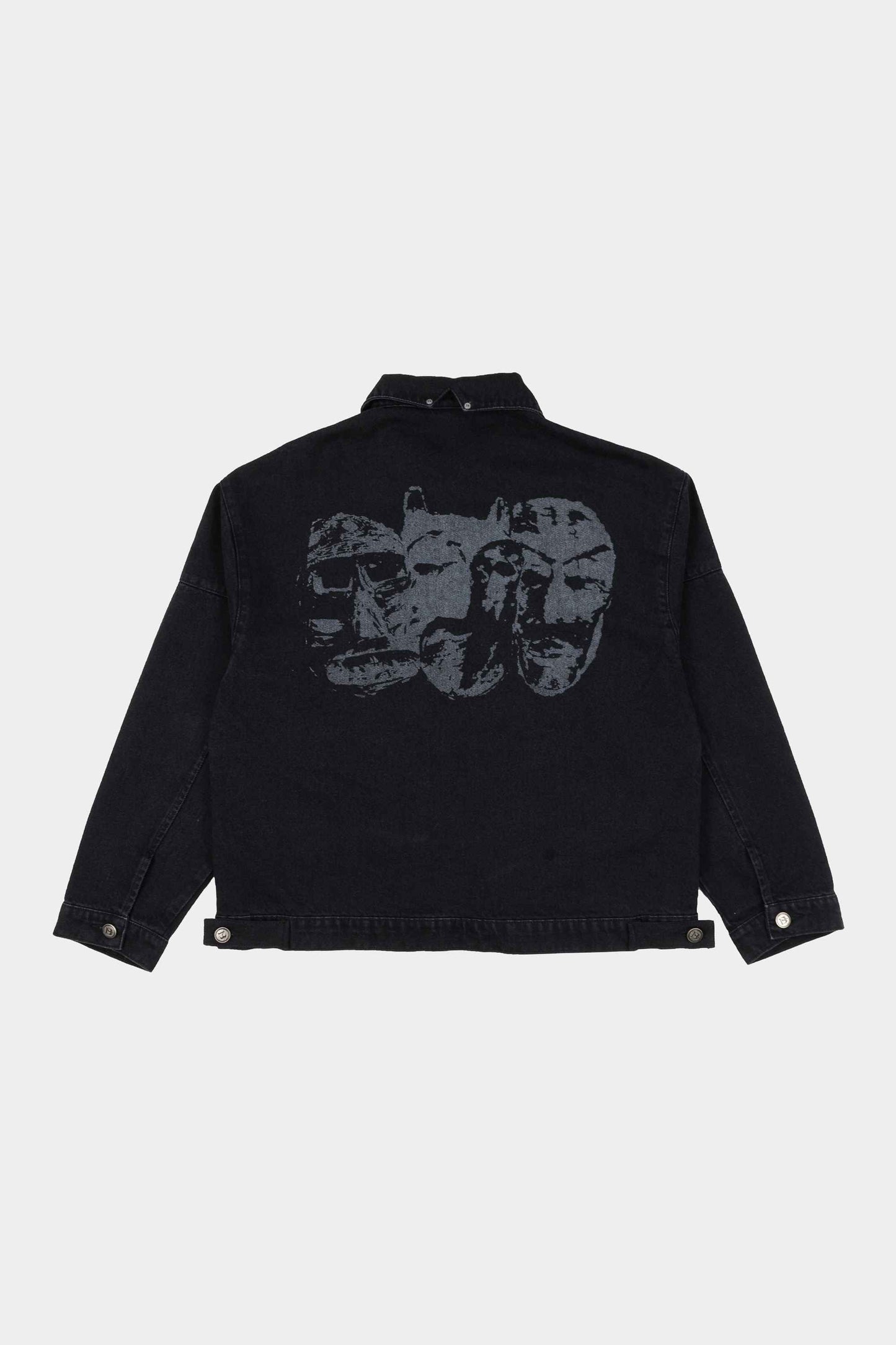 JAQUETA CREW DISTORTED JEANS