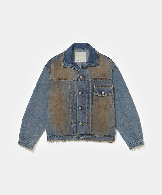 JAQUETA DIRTY DENIM