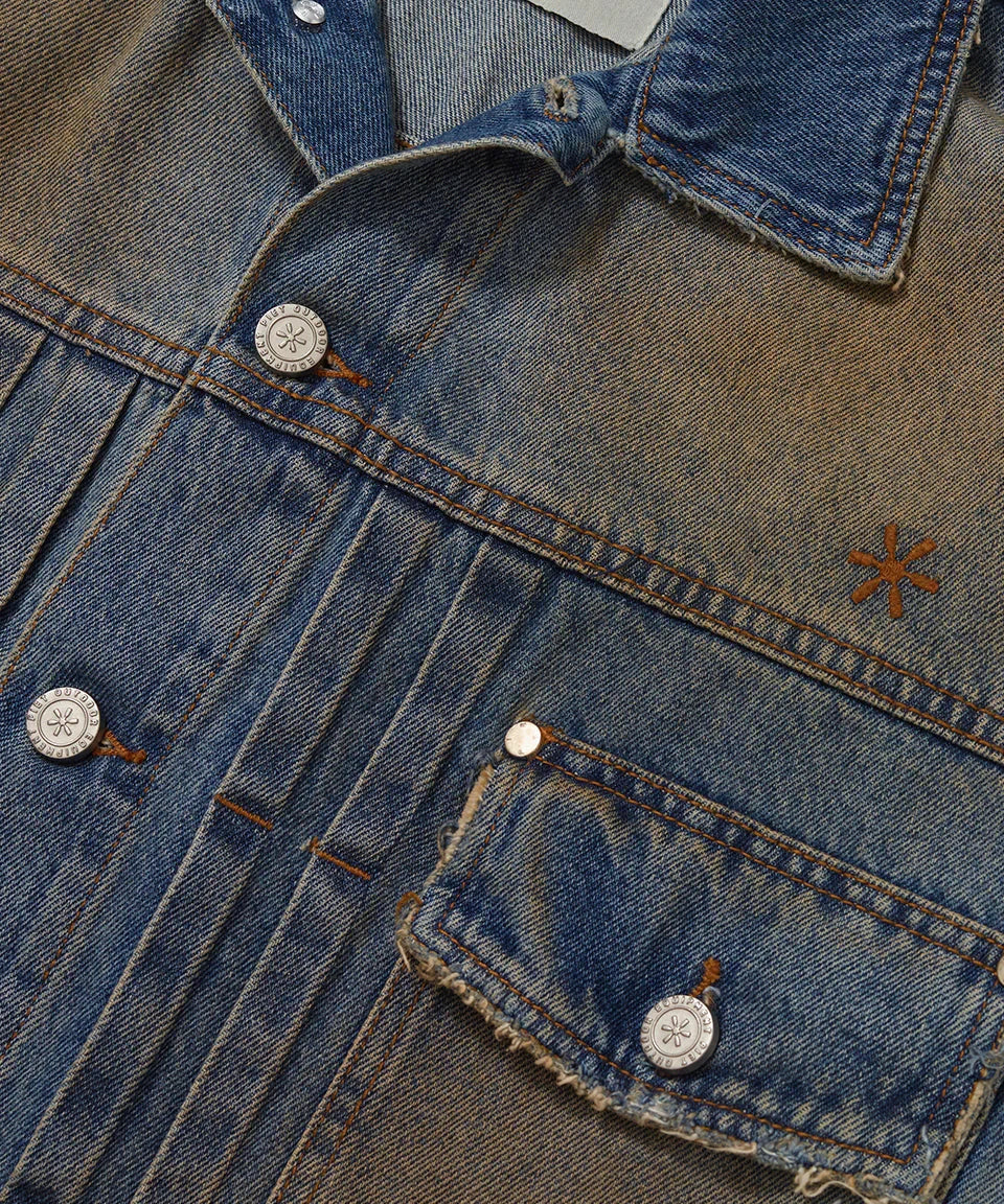 JAQUETA DIRTY DENIM