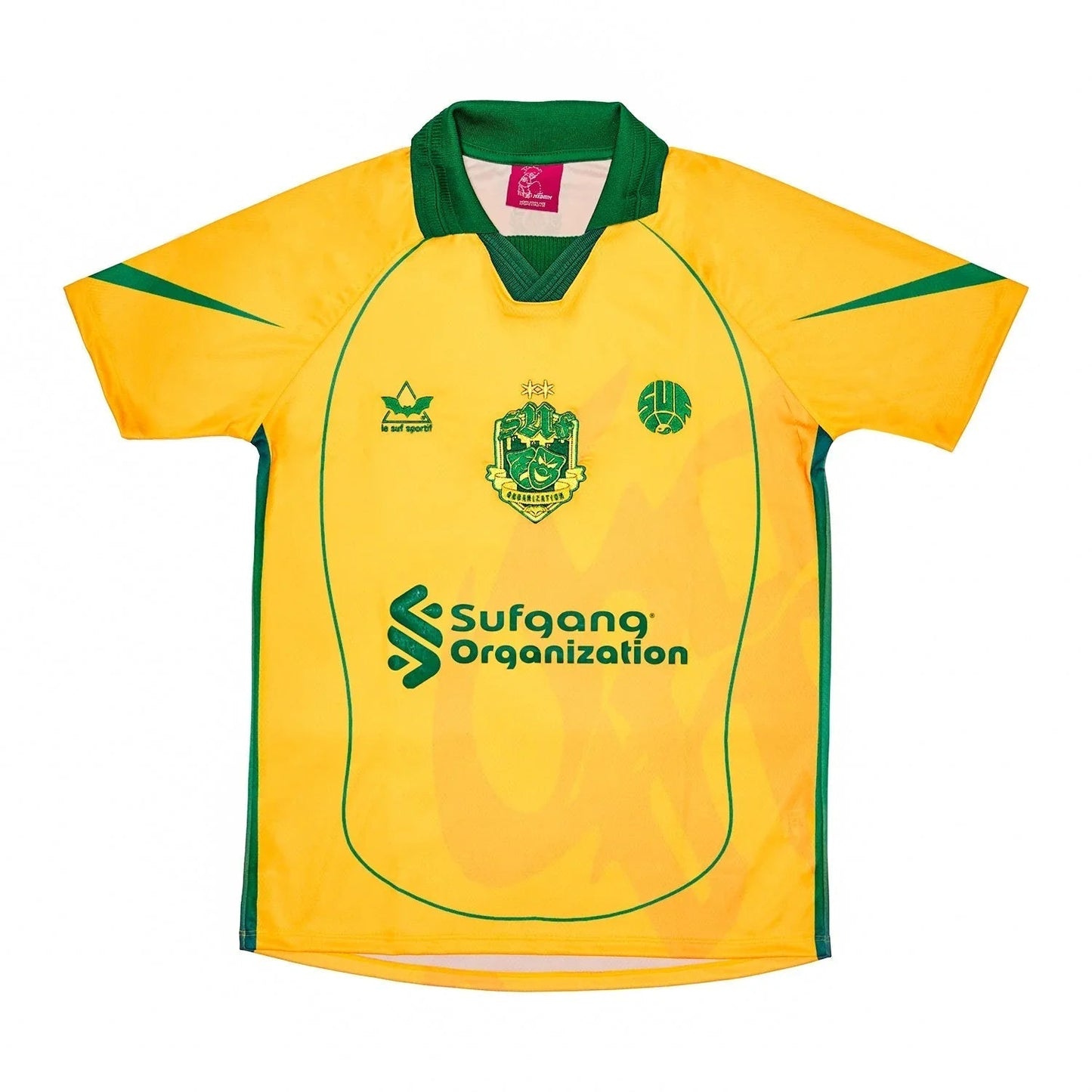 CAMISETA LE SUF SPORTIF AMARELO