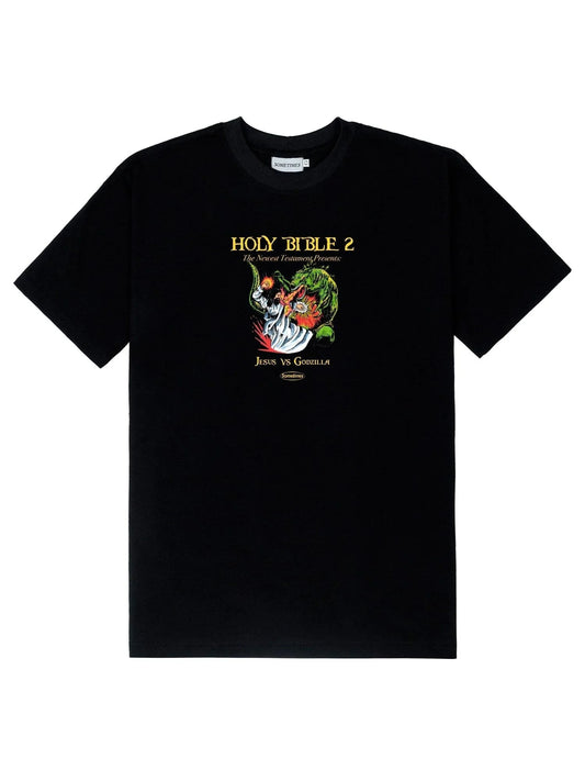 T-SHIRT JESUS VS GODZILLA