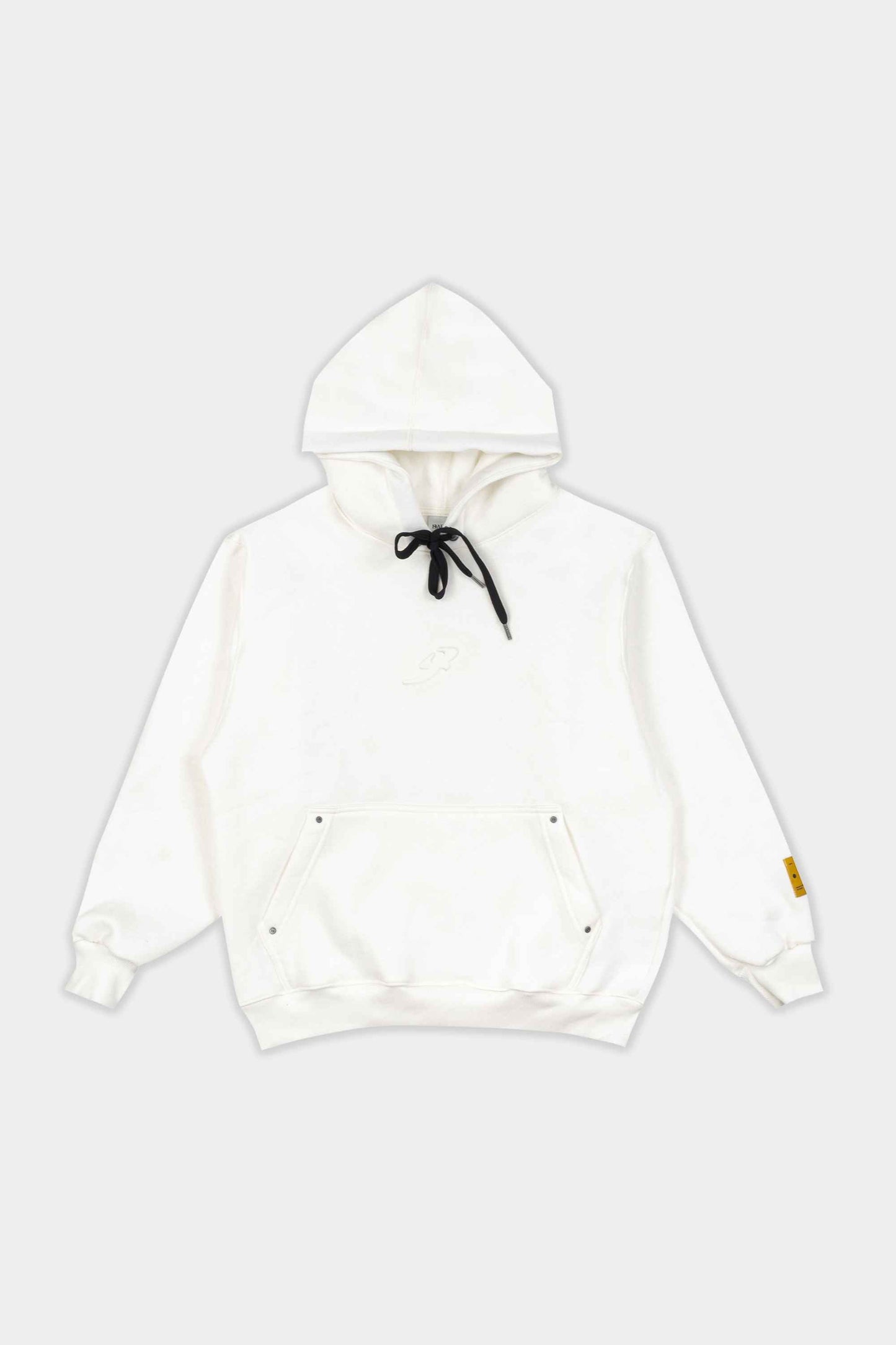Moletom Barra Crew B Garça Alto Relevo (Off White)