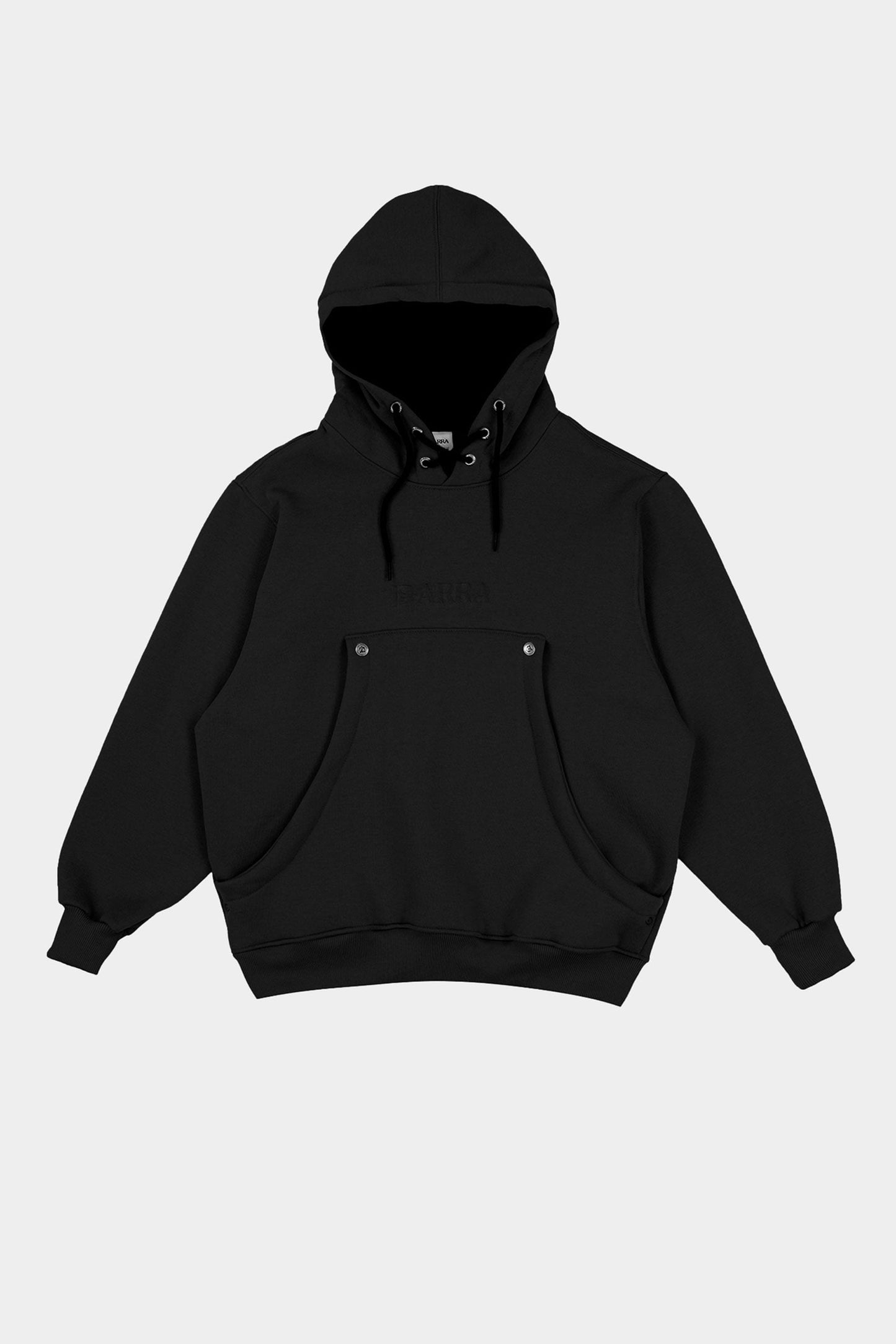 Moletom Barra Crew Barra Alto Relevo (Black)