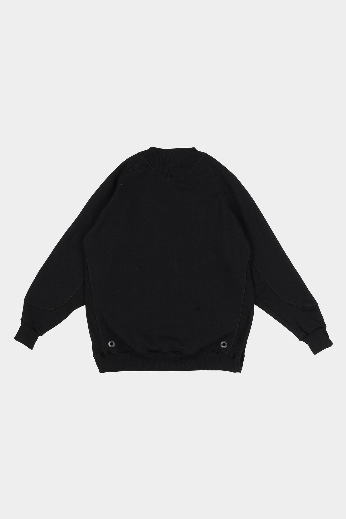Moletom Barra Crew Crewneck Esportivo Raglan (Black)