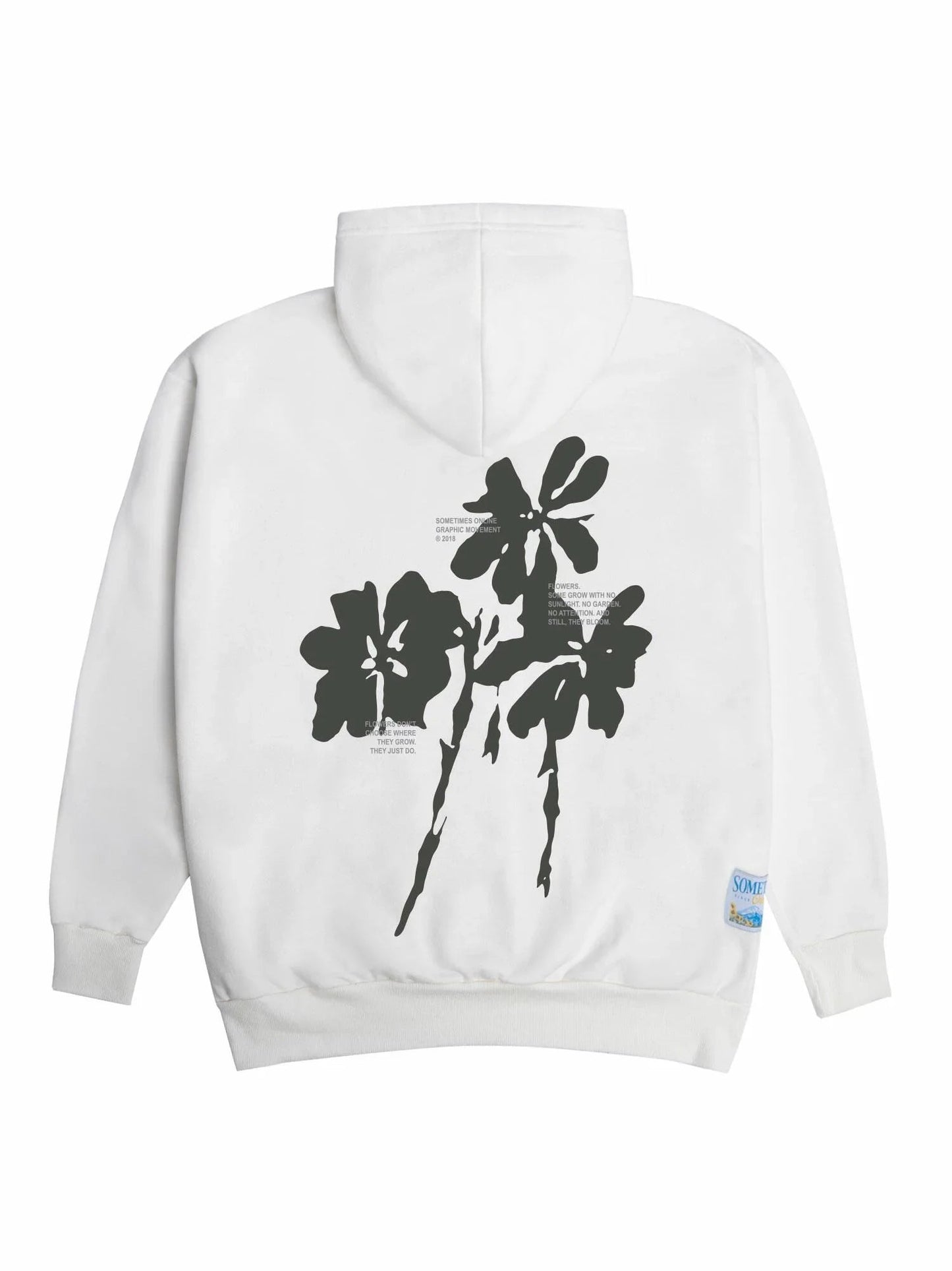 HOODIE FLOWER DARK
