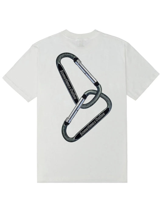 T-SHIRT CARABINER WHITE