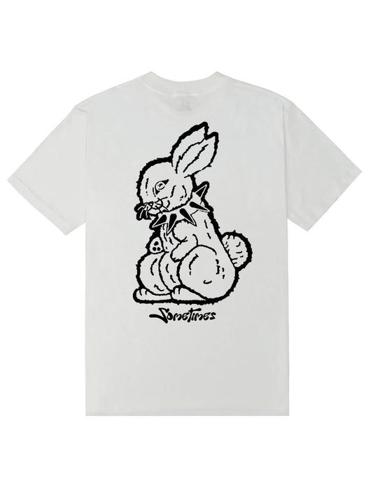 T-SHIRT BAD RABBITS OFF WHITE