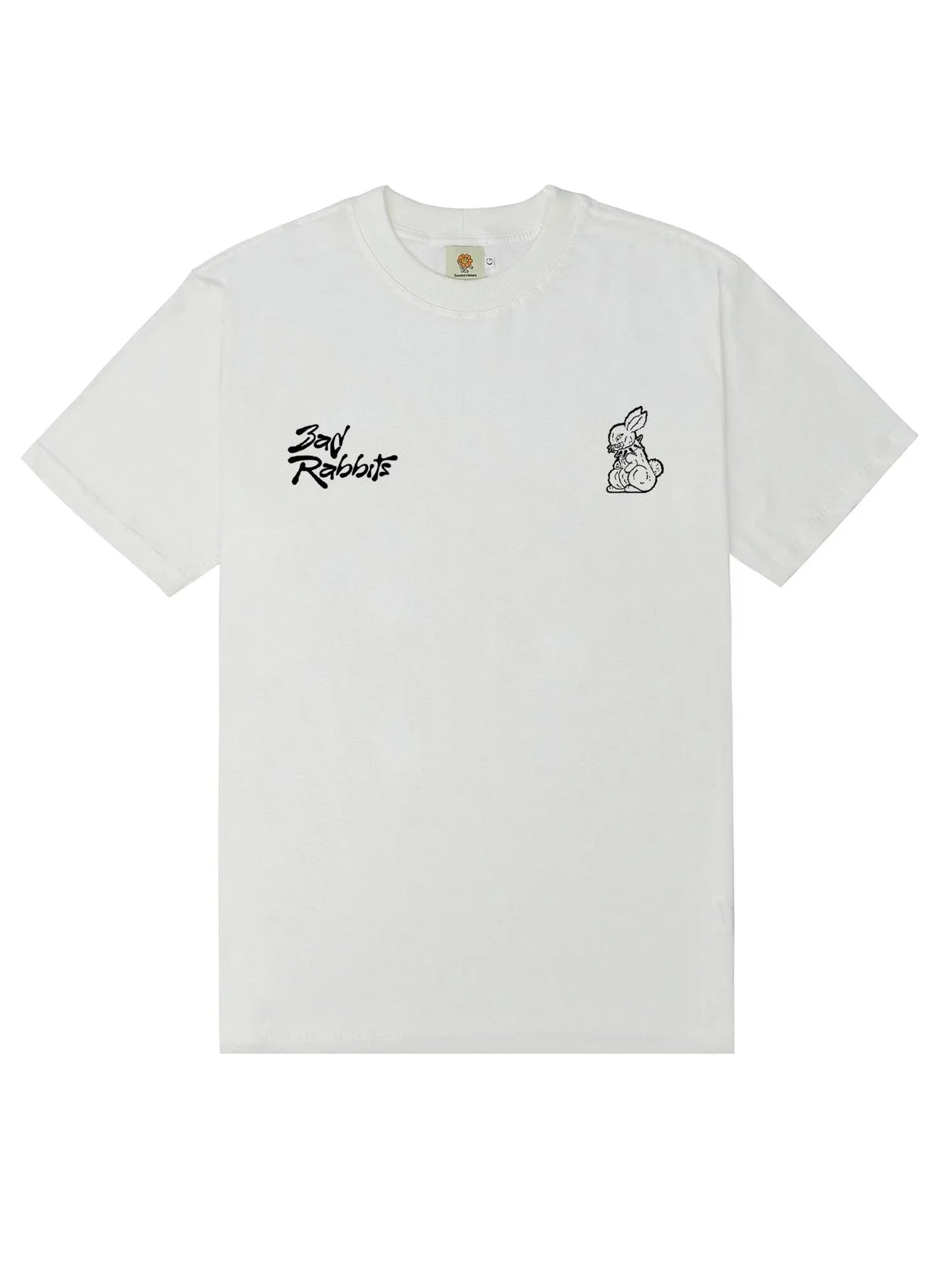 T-SHIRT BAD RABBITS OFF WHITE
