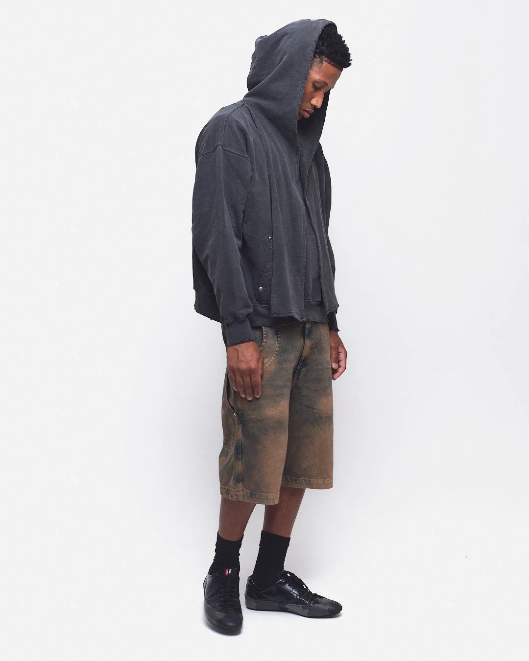 HOODIE WITCHING SCARF BLACK